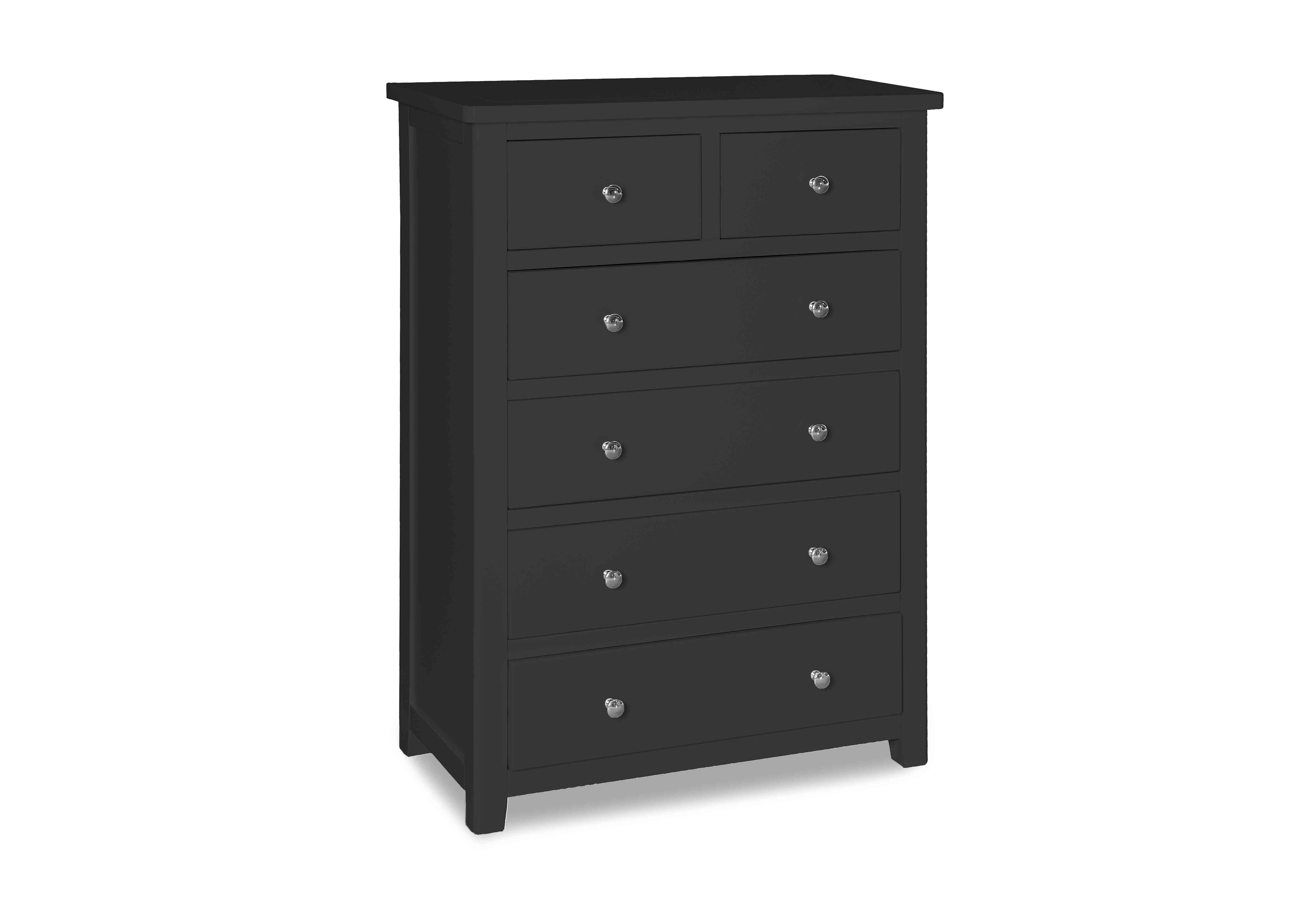 Grace 2+4 Drawer Chest in Charcoal on Furniture Village