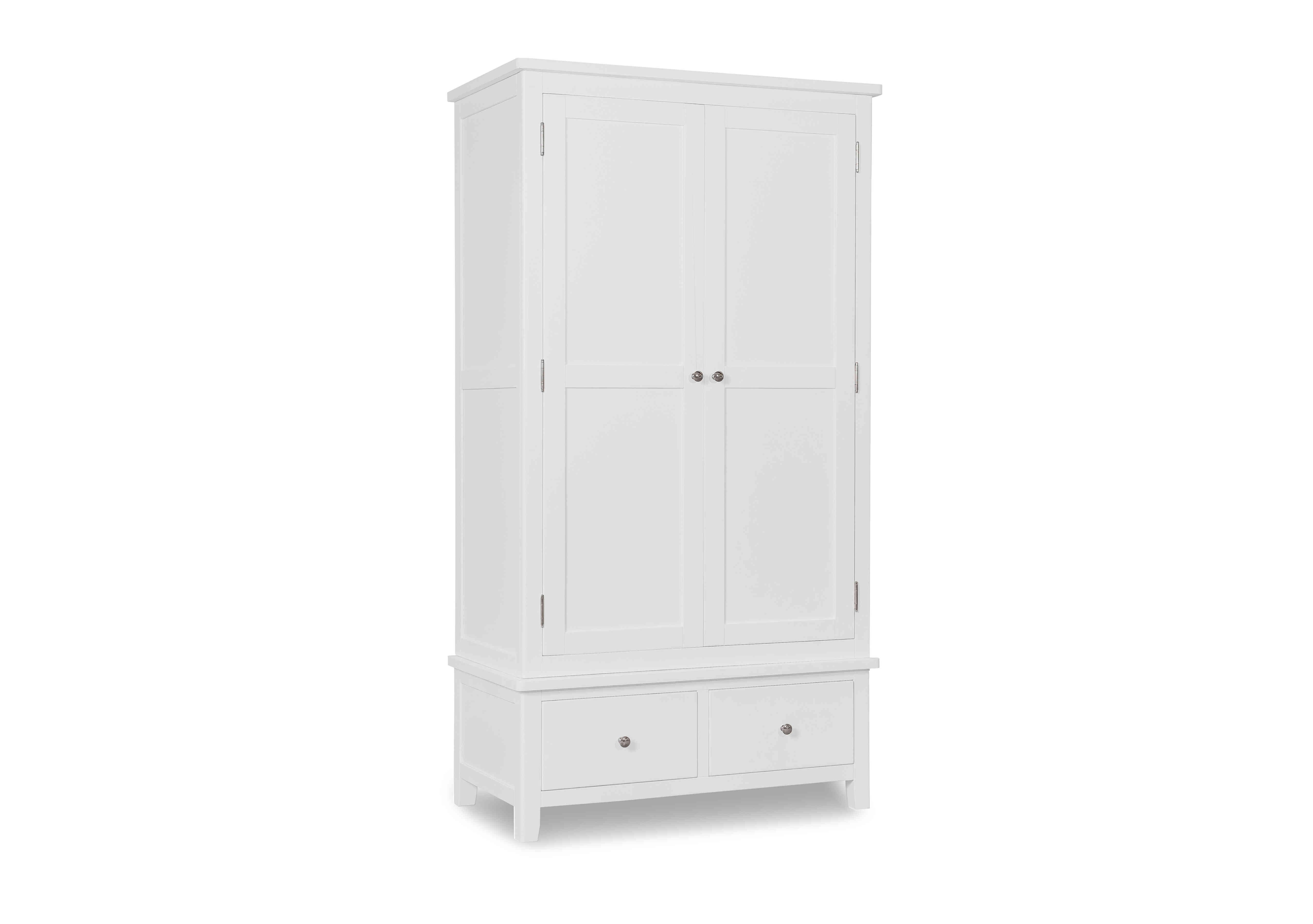 Grace Gents Wardrobe in White on Furniture Village