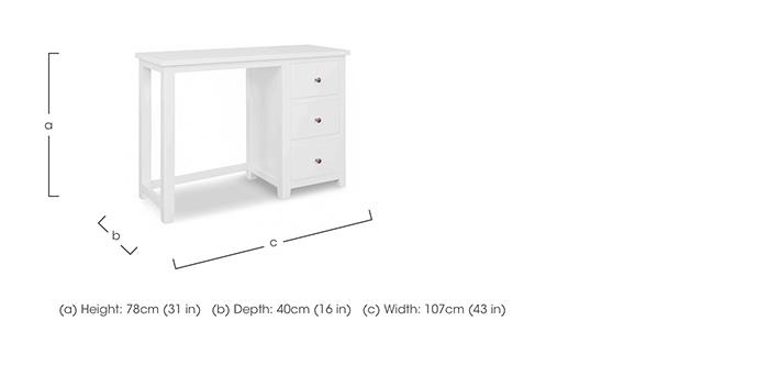 Grace Dressing Table in  on Furniture Village