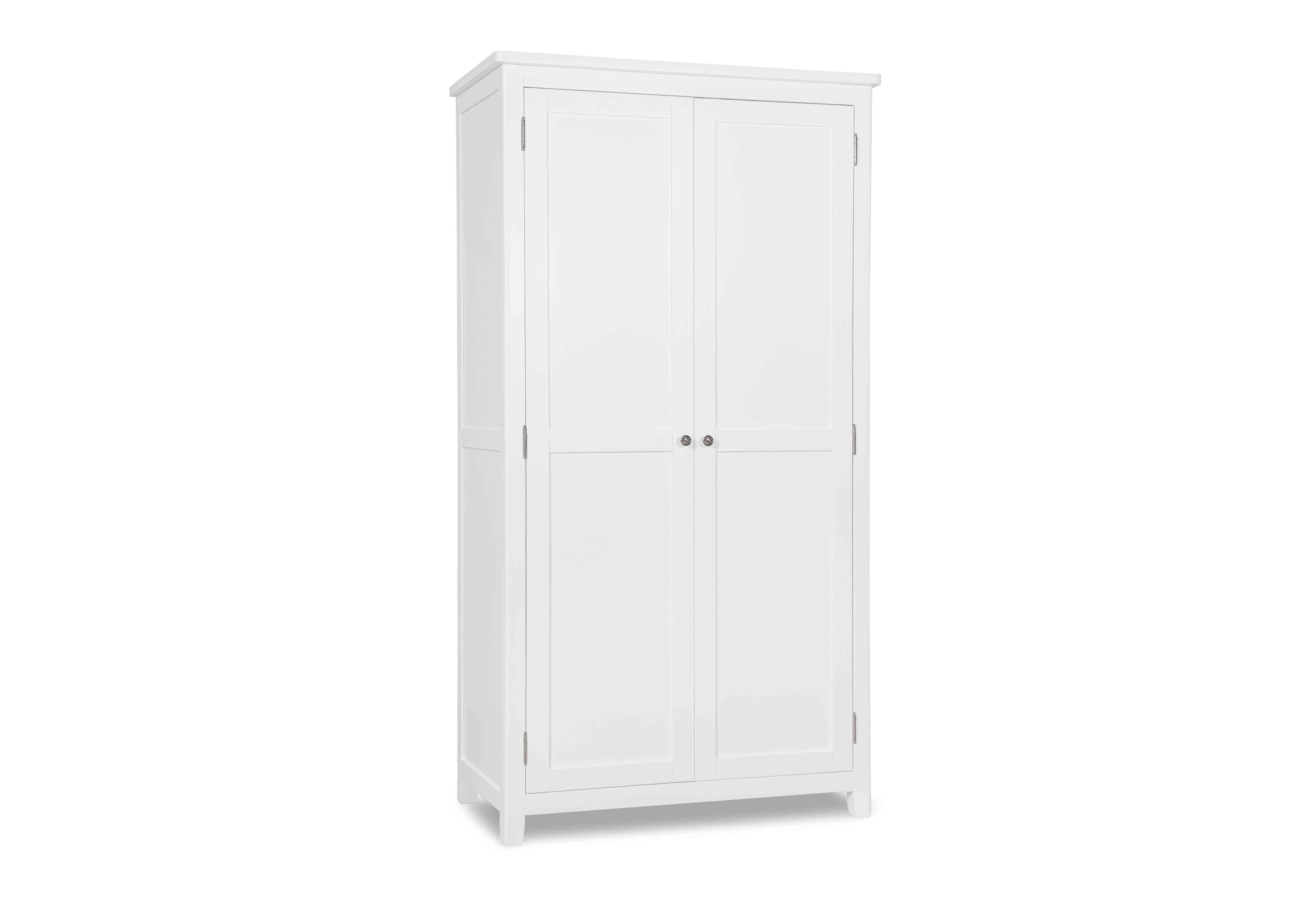 Grace Ladies Wardrobe in White on Furniture Village