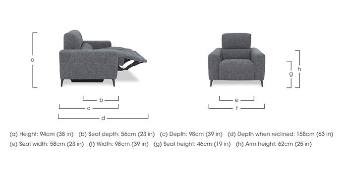 New York Fabric Chair in  on Furniture Village