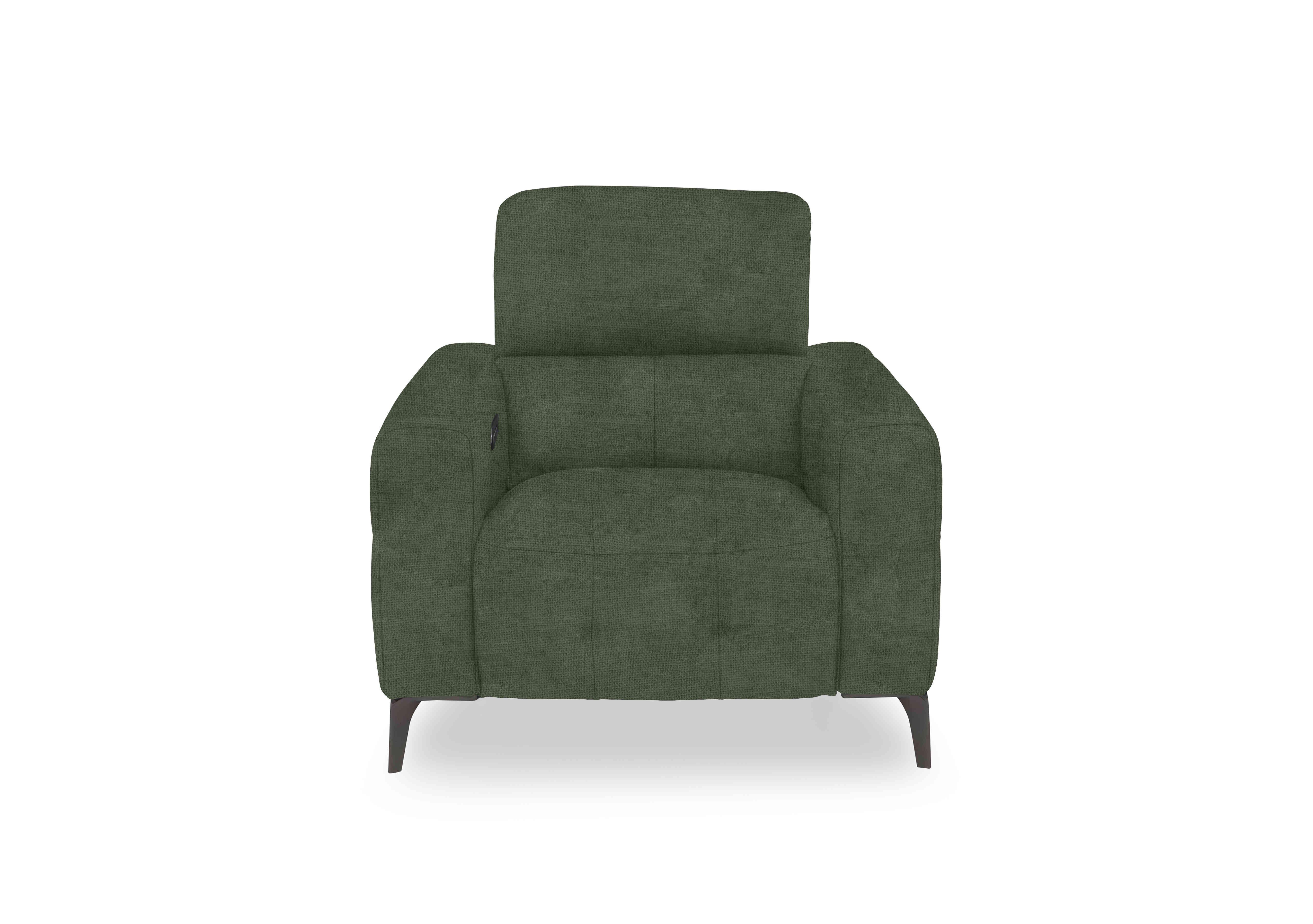 New York Fabric Chair in Fab-Coe-R801 Olive Green on Furniture Village