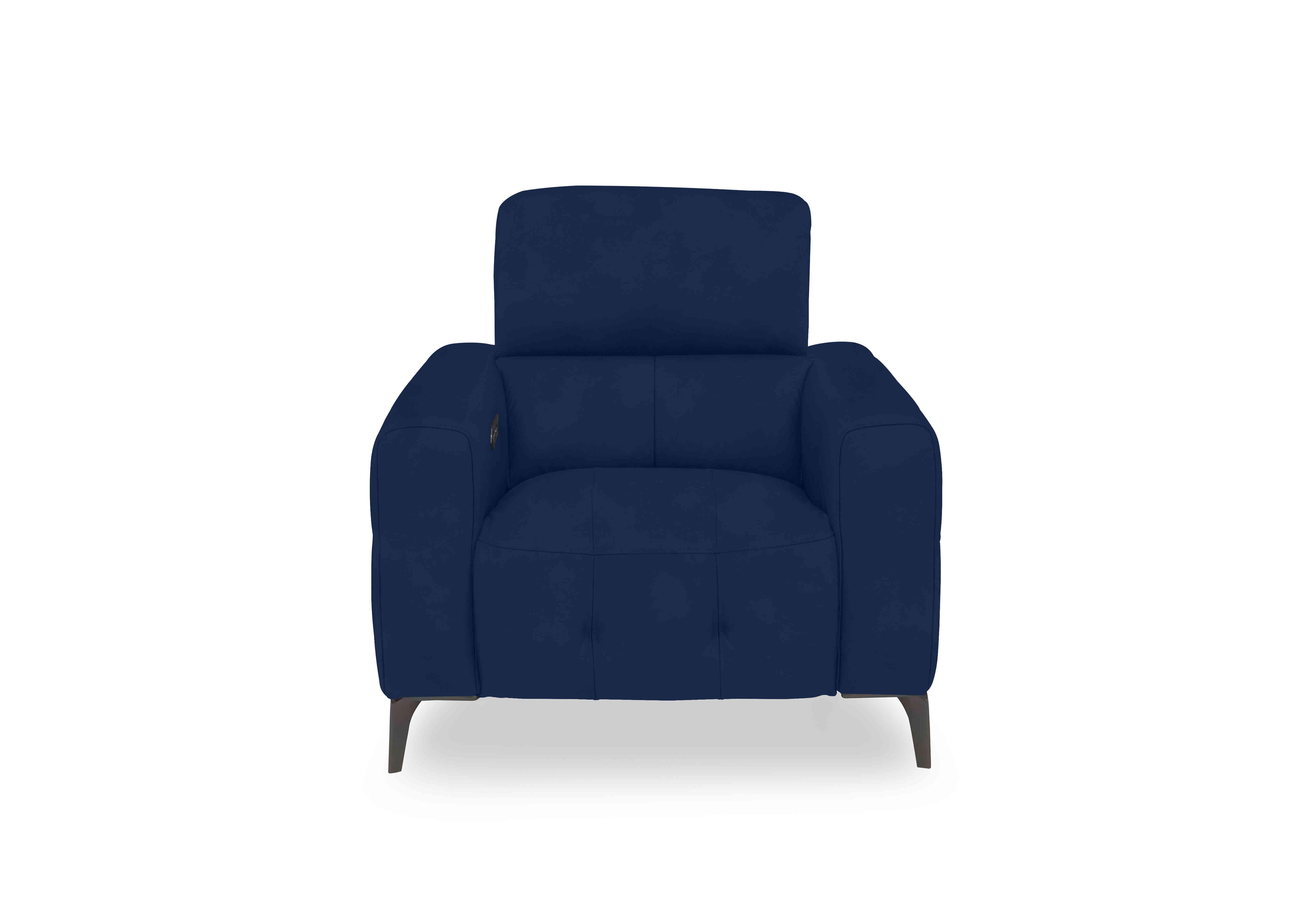 New York Fabric Chair in Fab-Meg-R28 Navy on Furniture Village