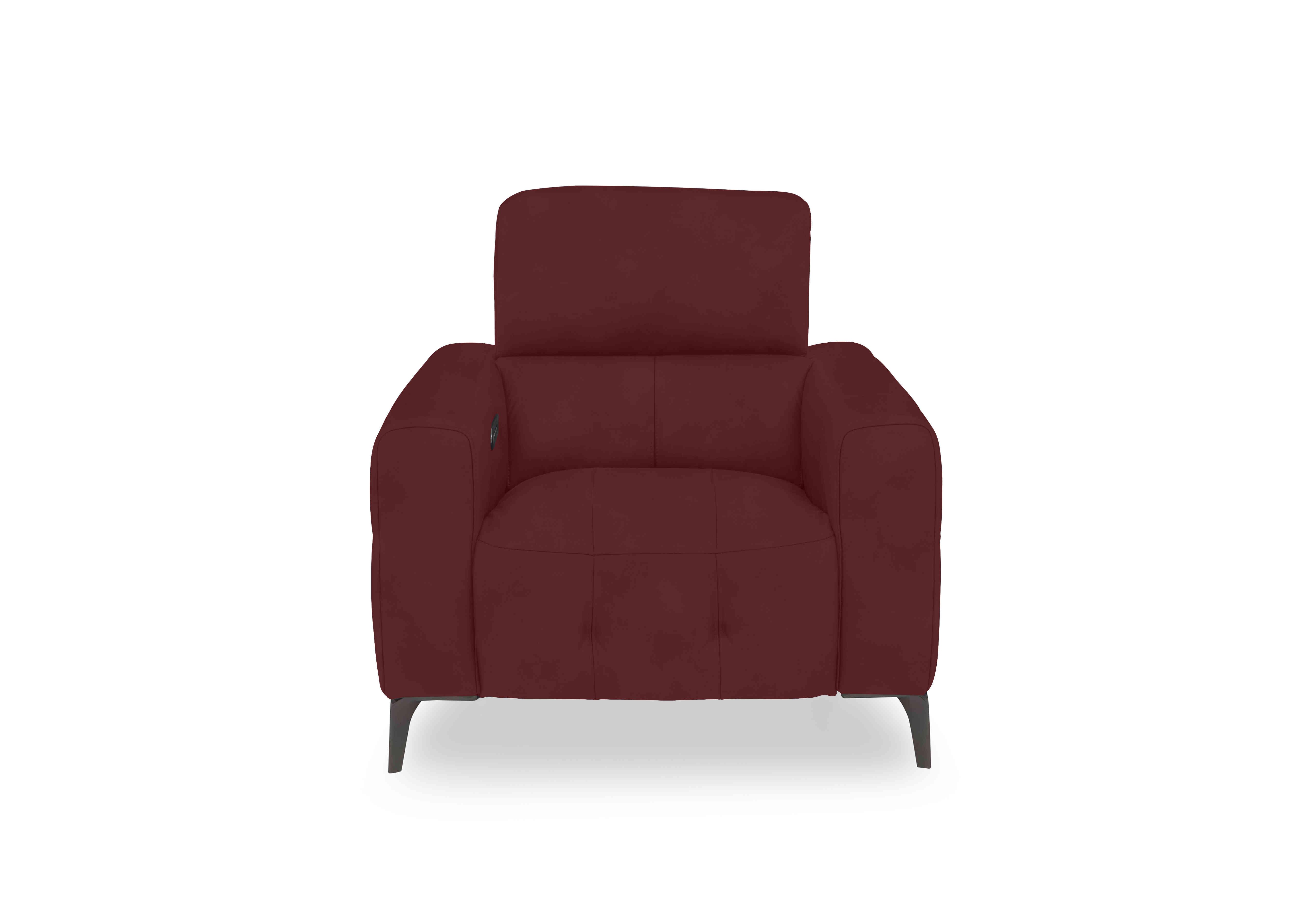 New York Fabric Chair in Fab-Meg-R65 Burgundy on Furniture Village