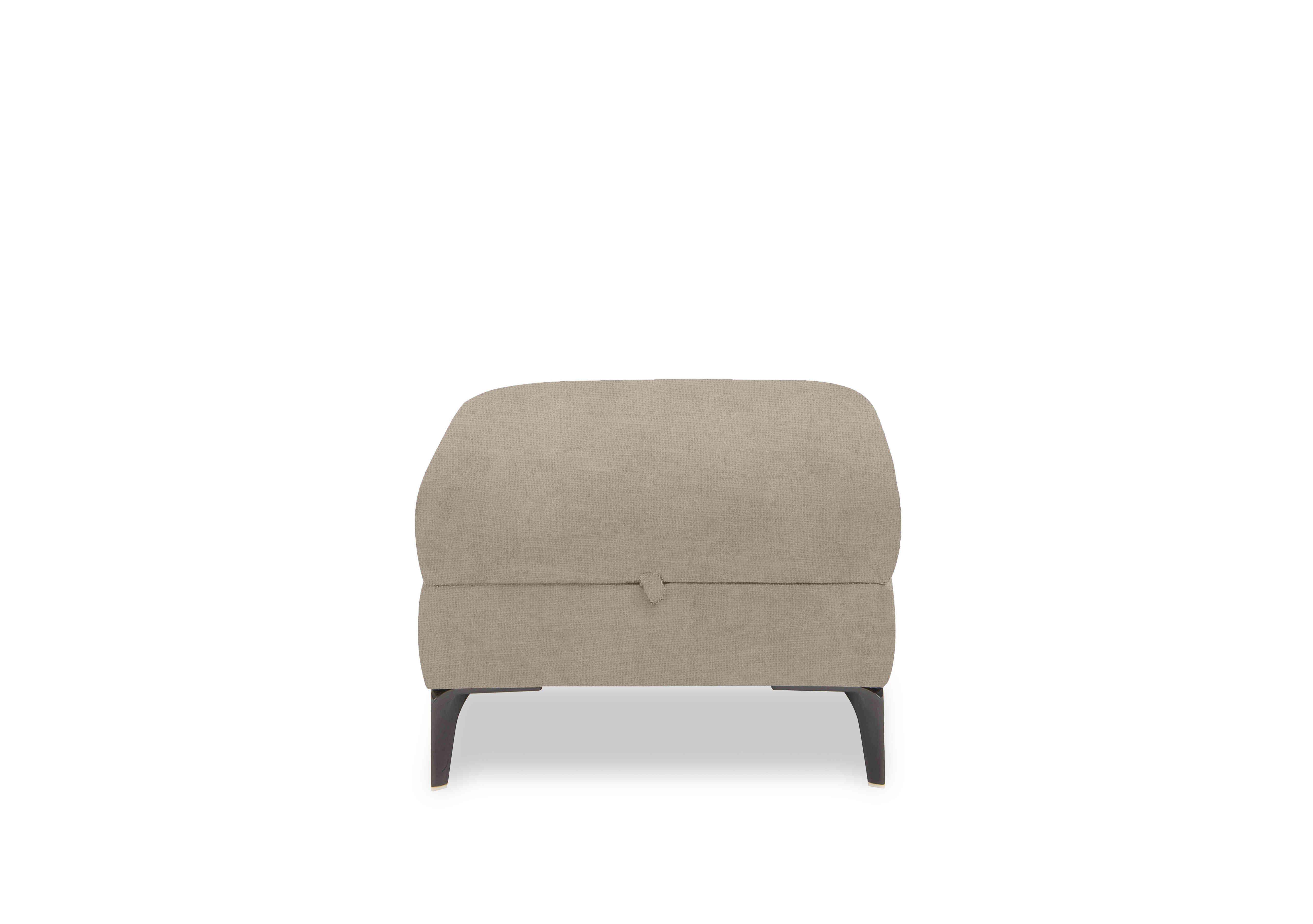 New York Fabric Storage Footstool in Fab-Coe-R120 Light Khaki on Furniture Village