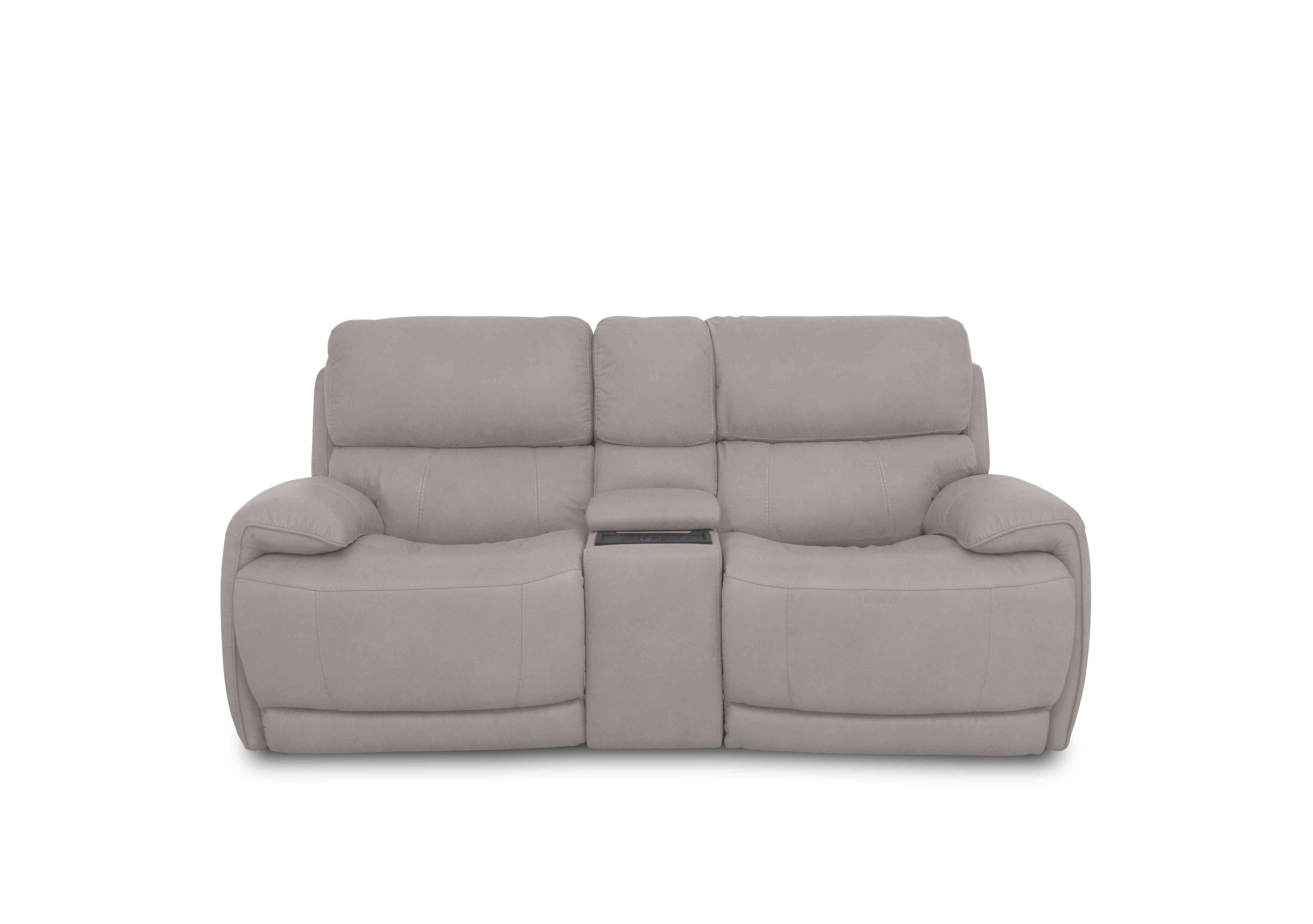 Rocco 2 Seater Fabric Power Rocker Sofa with Cup Holders and Power ...