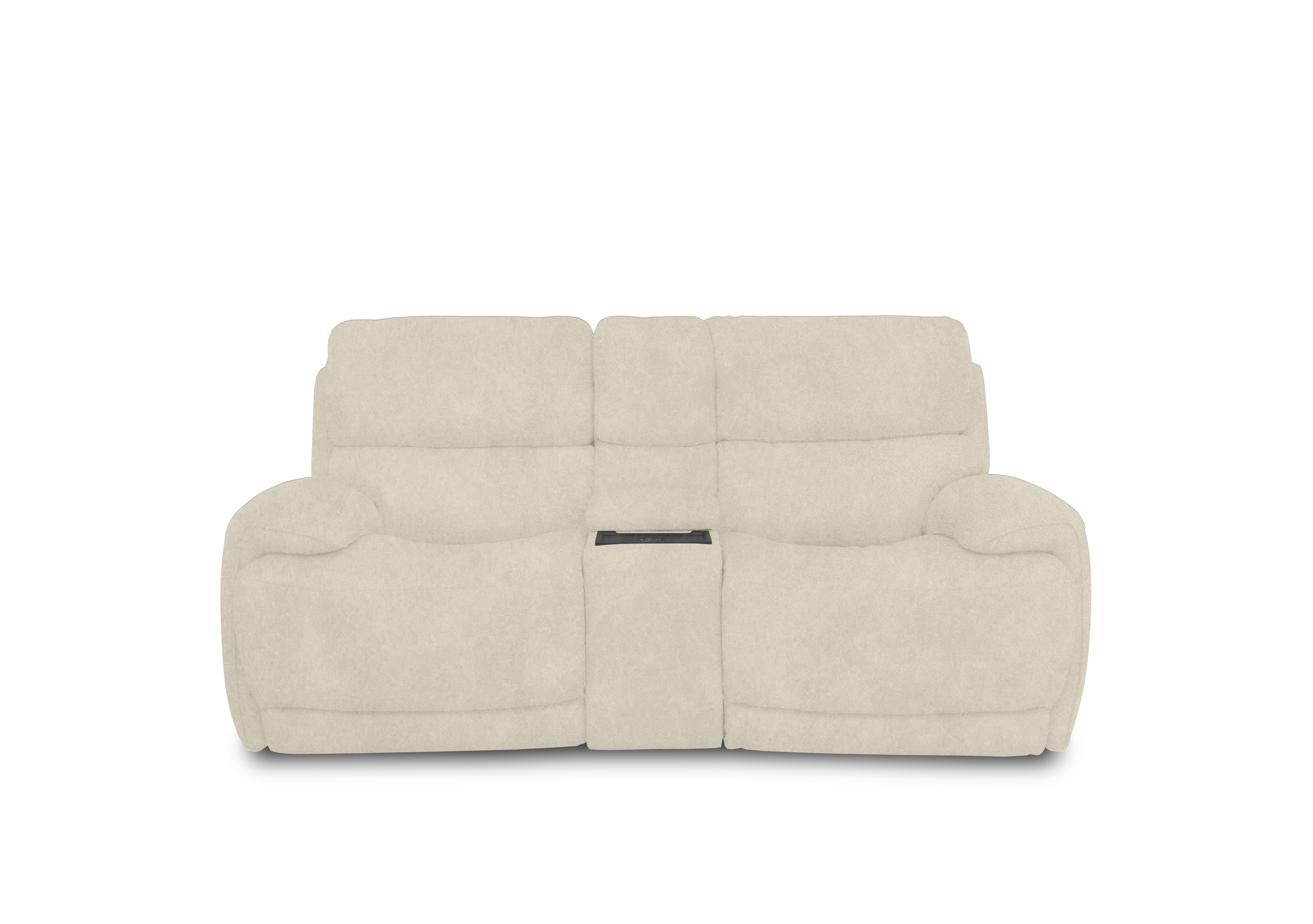 Rocco 2 Seater Fabric Power Rocker Sofa with Cup Holders and Power Headrests in Bfa-Ori-R11 Cream on Furniture Village