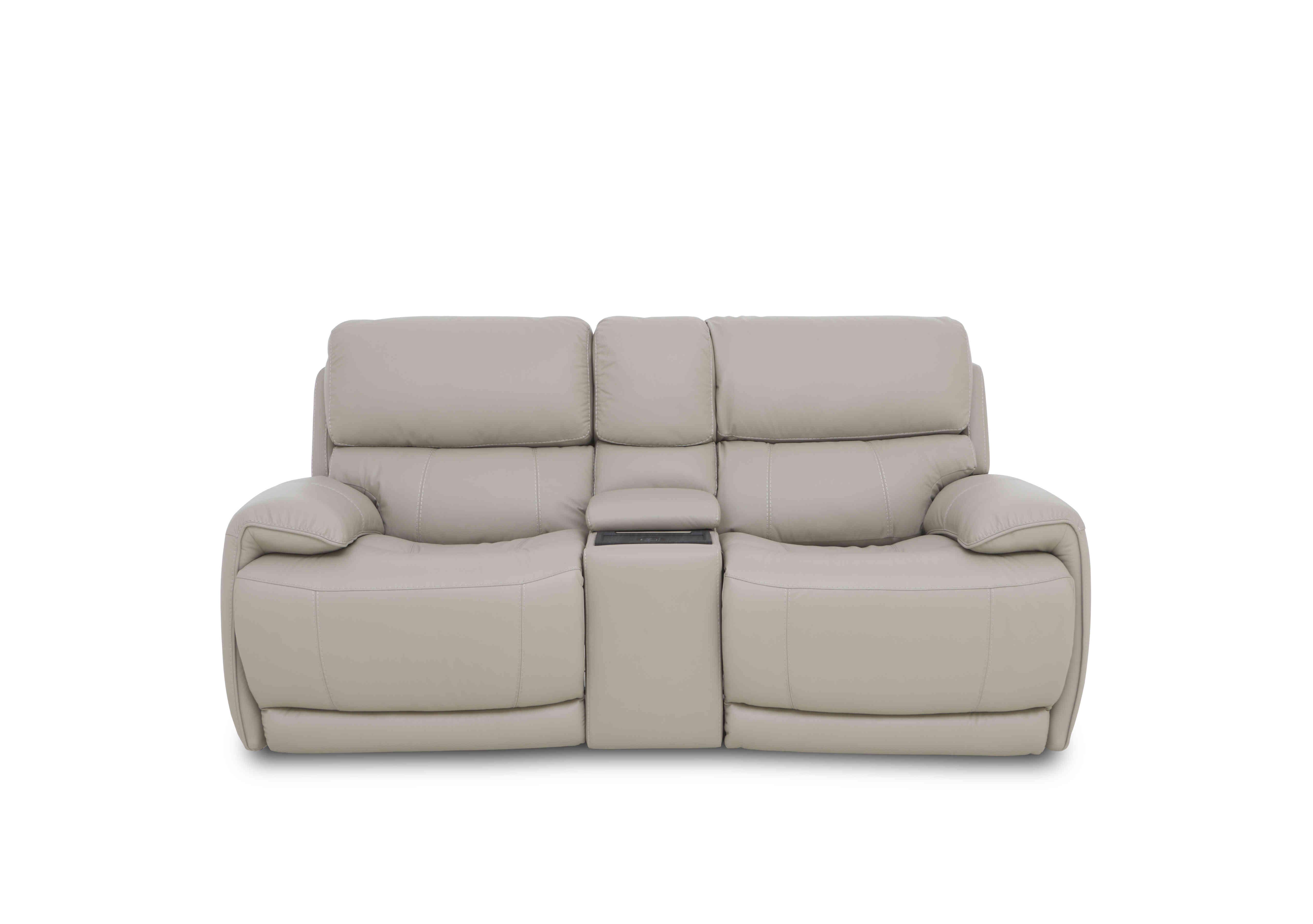 Rocco 2 Seater Leather Power Rocker Sofa with Cup Holders and Power Headrests in  on Furniture Village