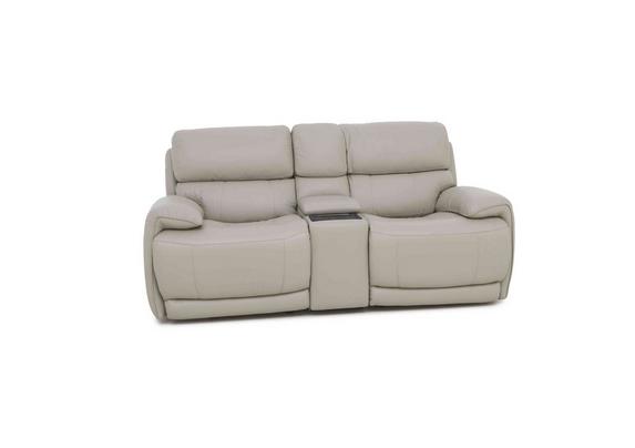 Rocco Seater Leather Power Rocker Sofa with Cup Holders and