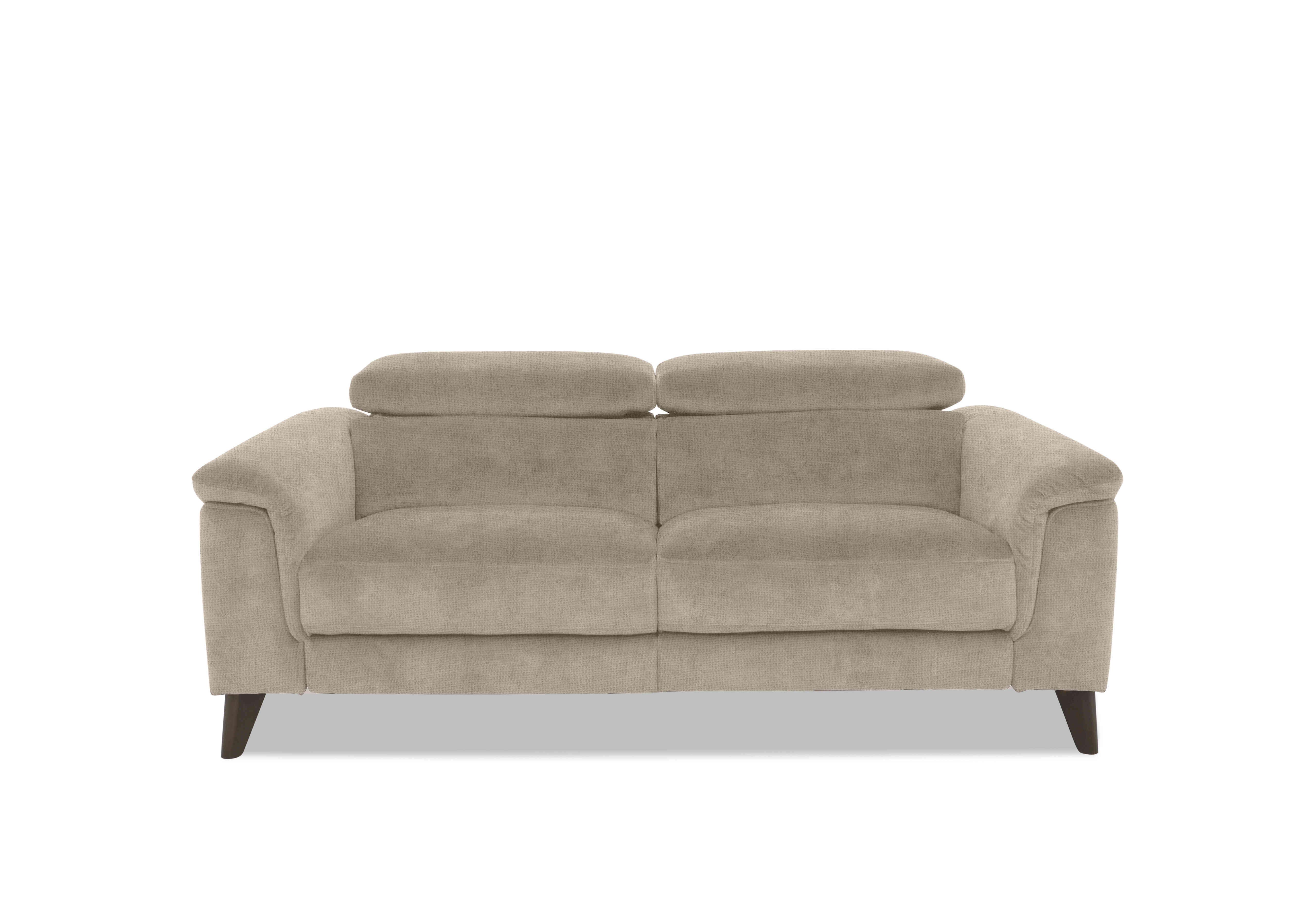 Wade 2 Seater Fabric Sofa in Fab-Coe-R120 Light Khaki on Furniture Village
