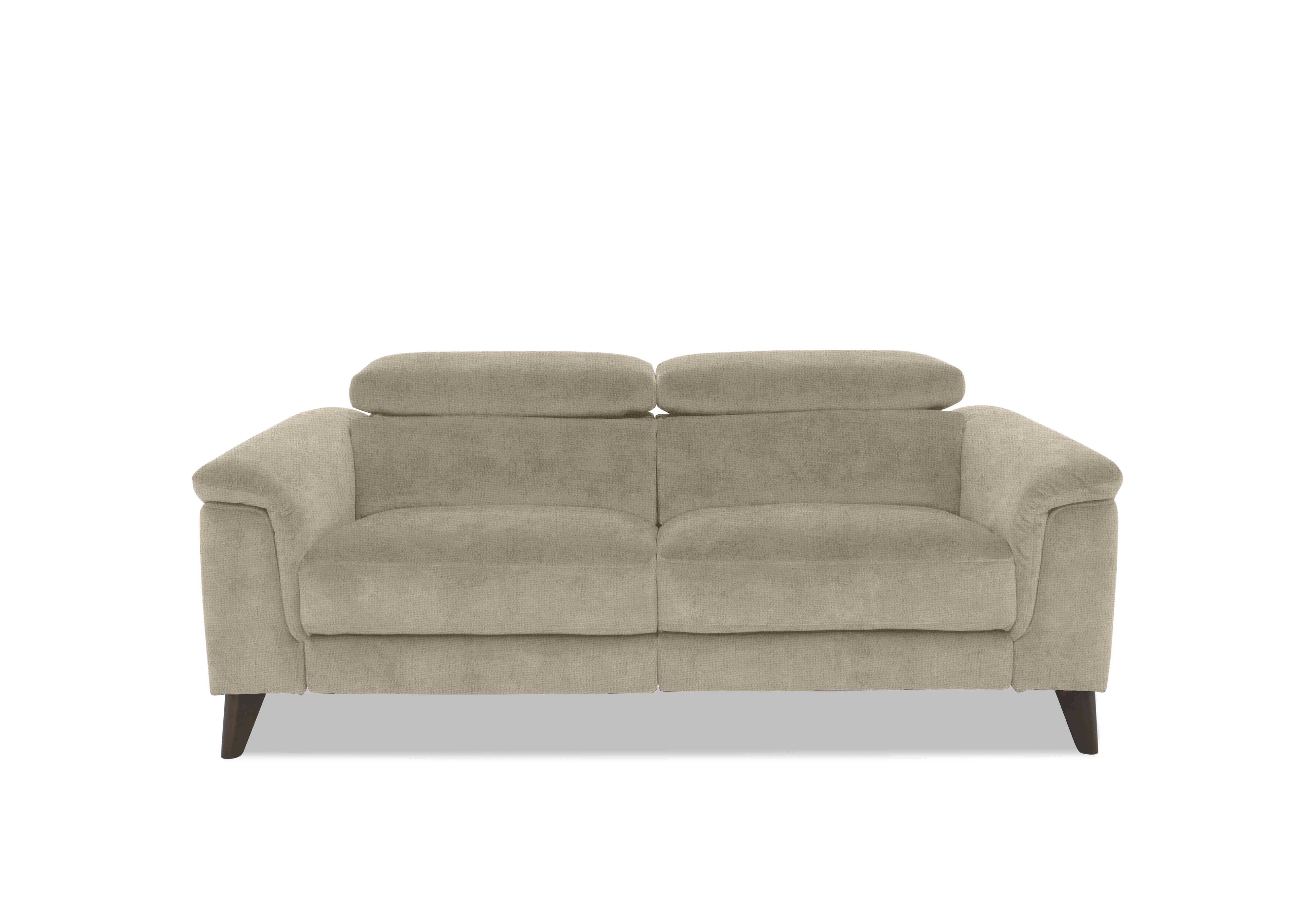 Wade 2 Seater Fabric Sofa in Fab-Coe-R120 Light Khaki on Furniture Village