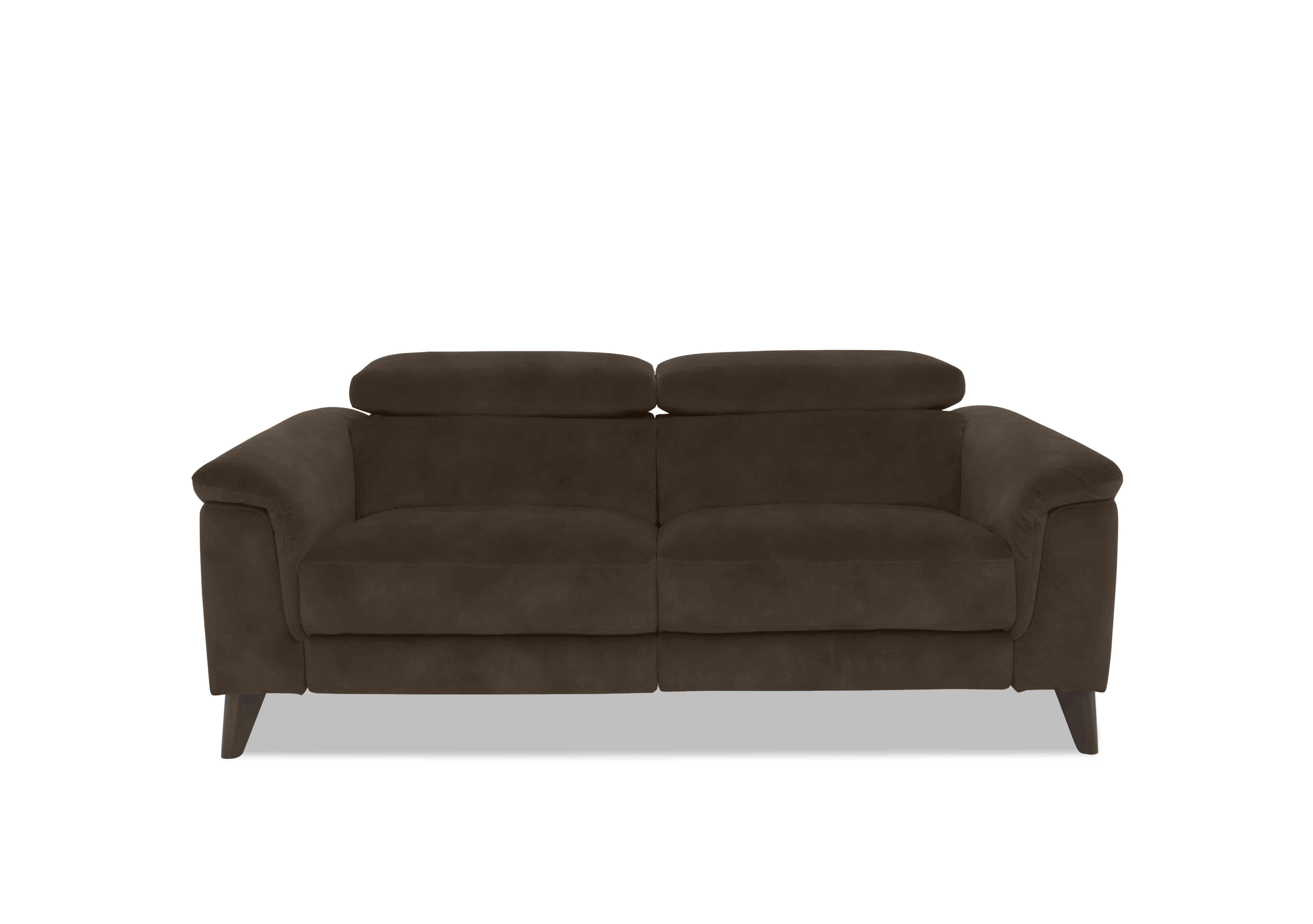 Wade 2 Seater Fabric Sofa in Sfa-Pey-R04 Dark Chocolate on Furniture Village