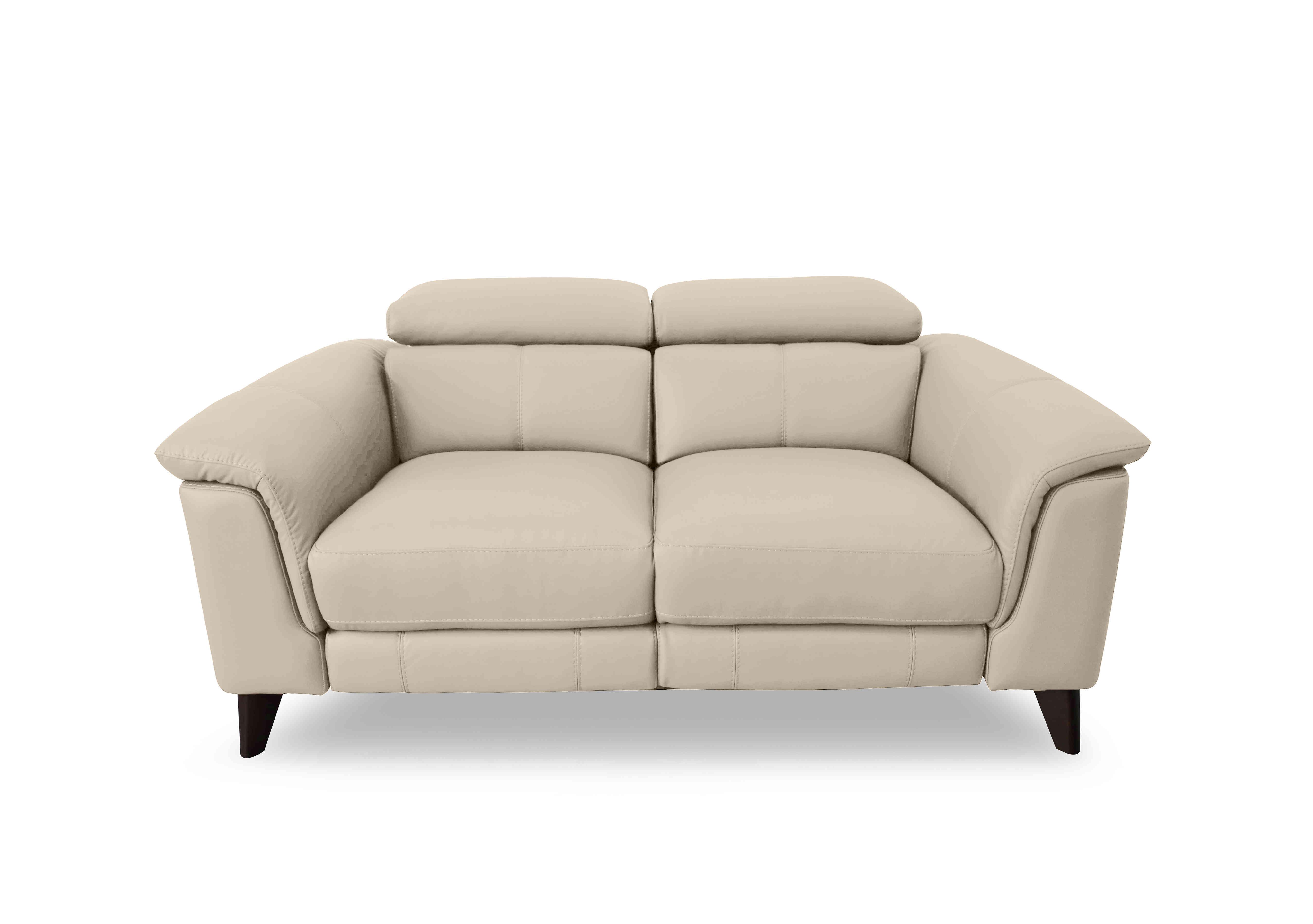 Wade 2 Seater Leather Sofa in Nc-862c Bisque on Furniture Village