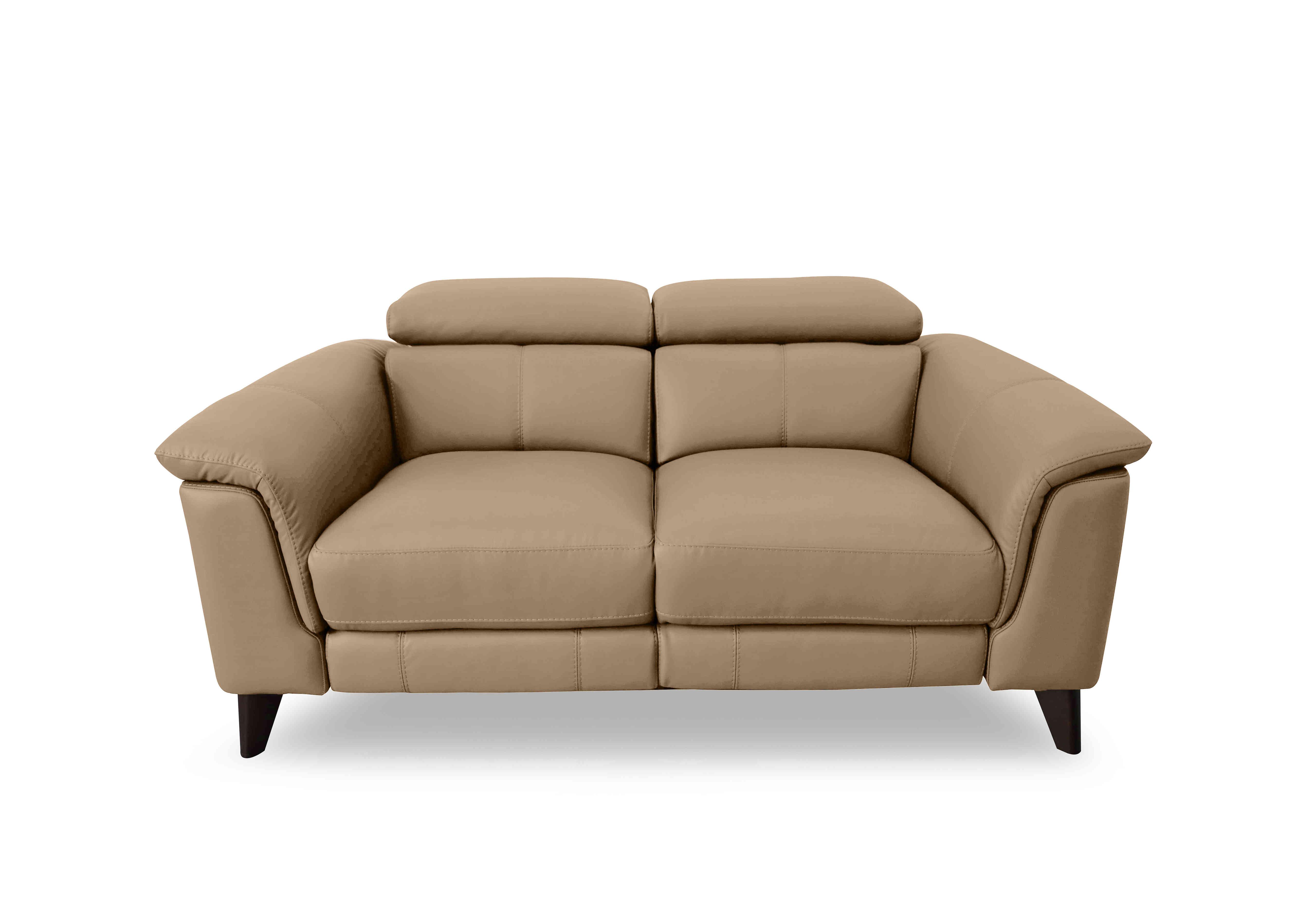 Wade 2 Seater Leather Sofa in Nw-8475 Nude on Furniture Village
