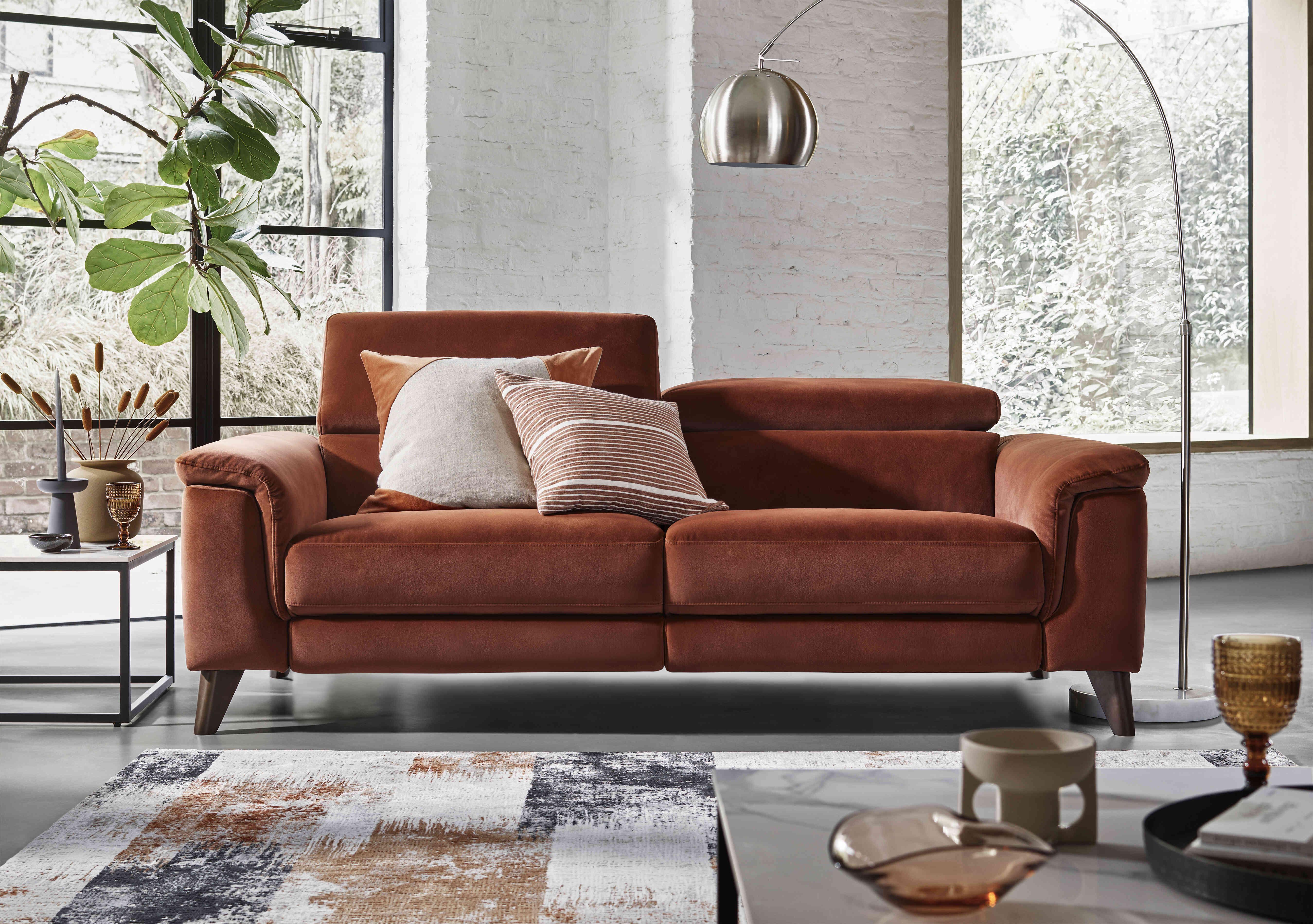 Wade 3 Seater Fabric Sofa in  on Furniture Village