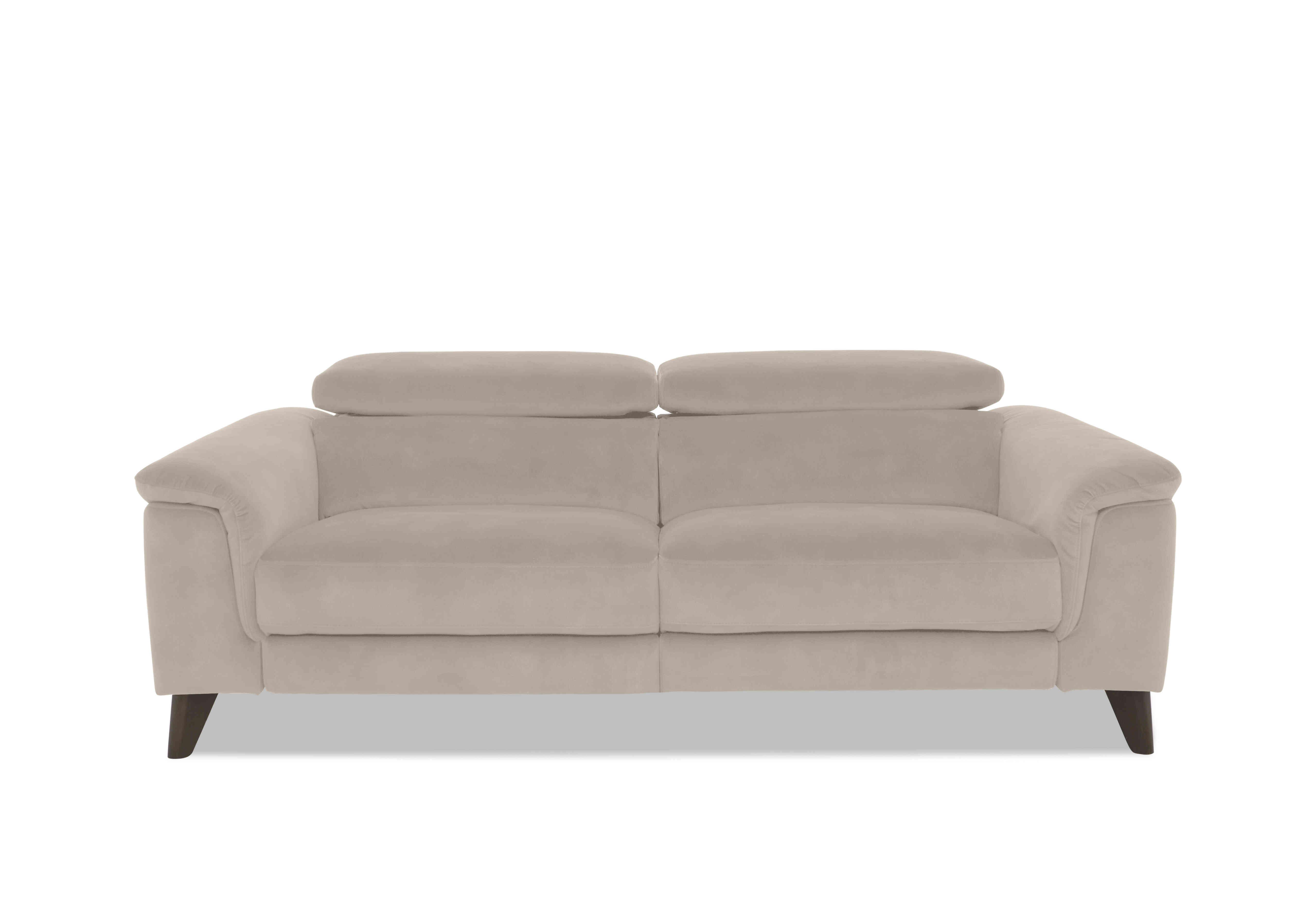 Wade 3 Seater Fabric Sofa in Fab-Meg-R32 Light Khaki on Furniture Village