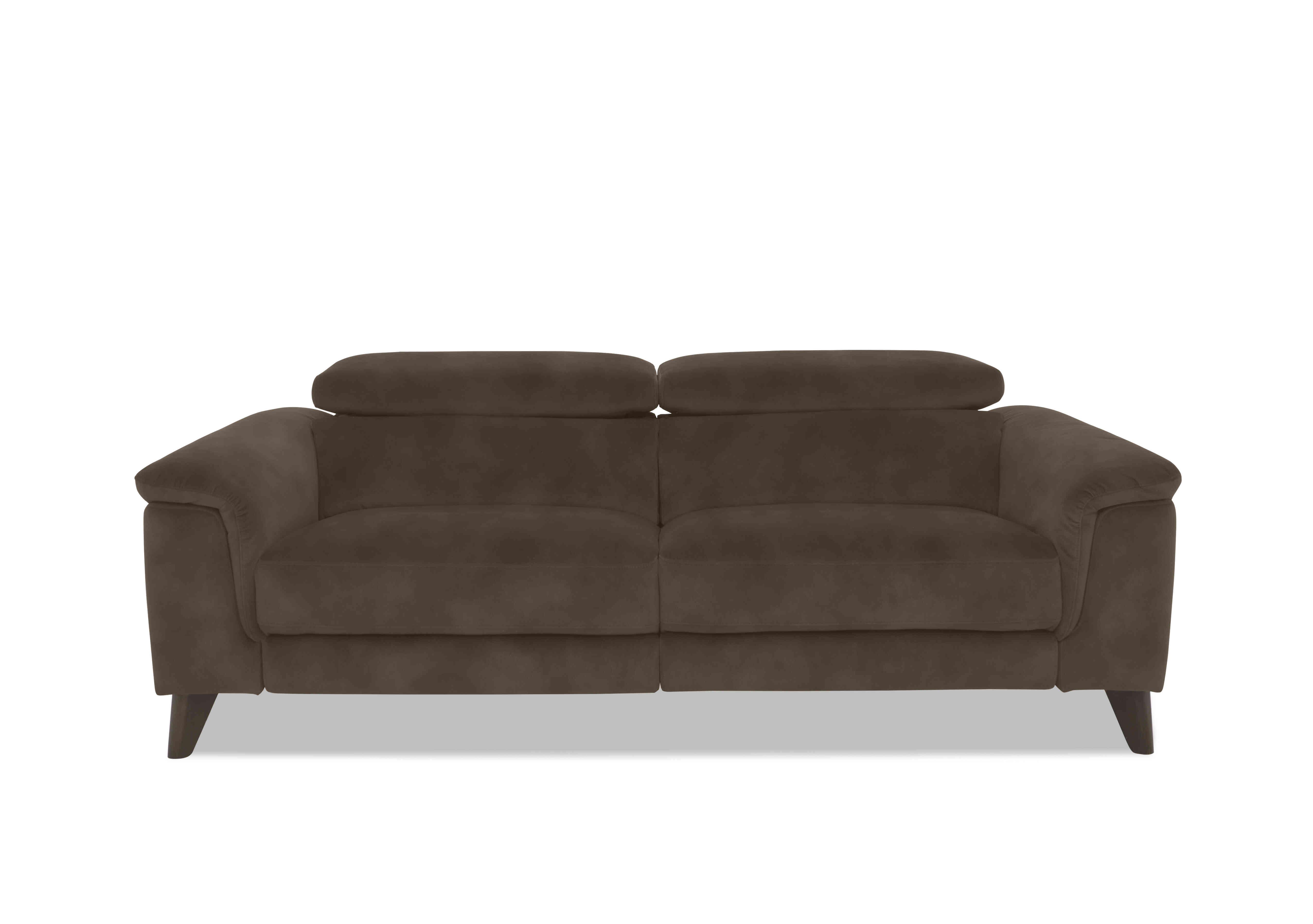 Wade 3 Seater Fabric Sofa in Sfa-Pey-R04 Dark Chocolate on Furniture Village