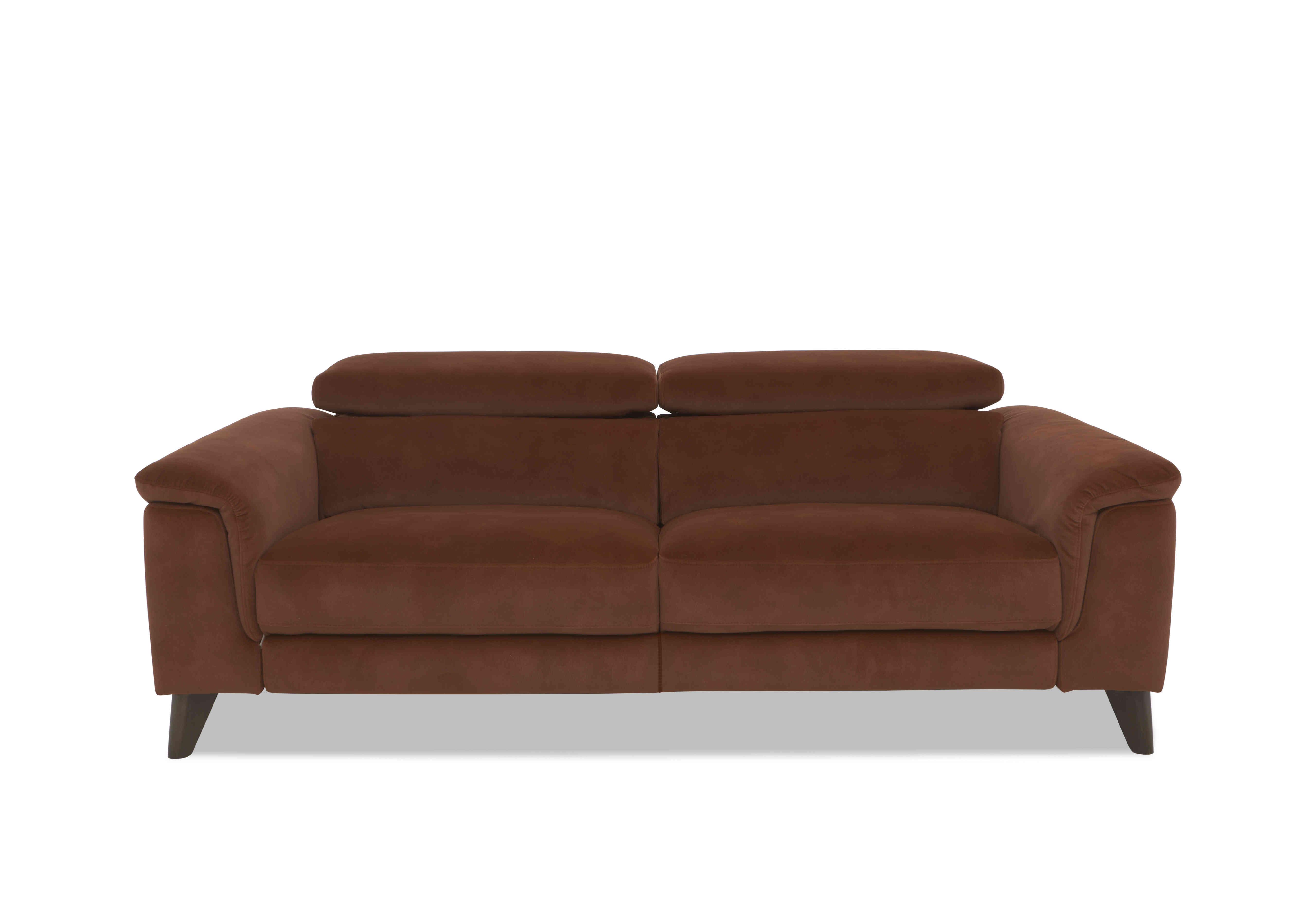 Wade 3 Seater Fabric Sofa in Sfa-Pey-R06 Caramel on Furniture Village