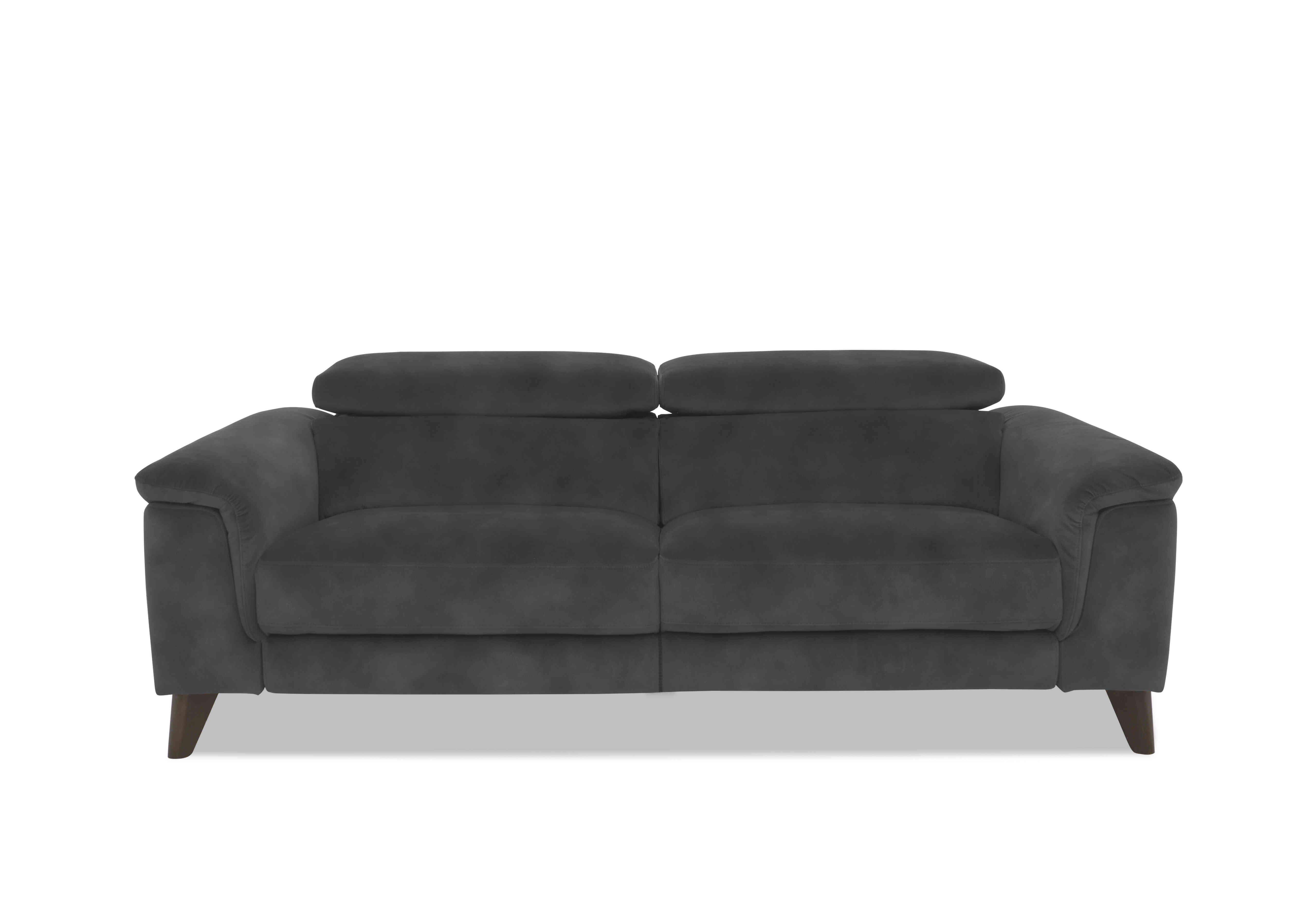 Wade 3 Seater Fabric Sofa in Sfa-Pey-R08 Graphite on Furniture Village