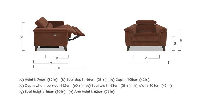 Wade Fabric Chair in  on Furniture Village