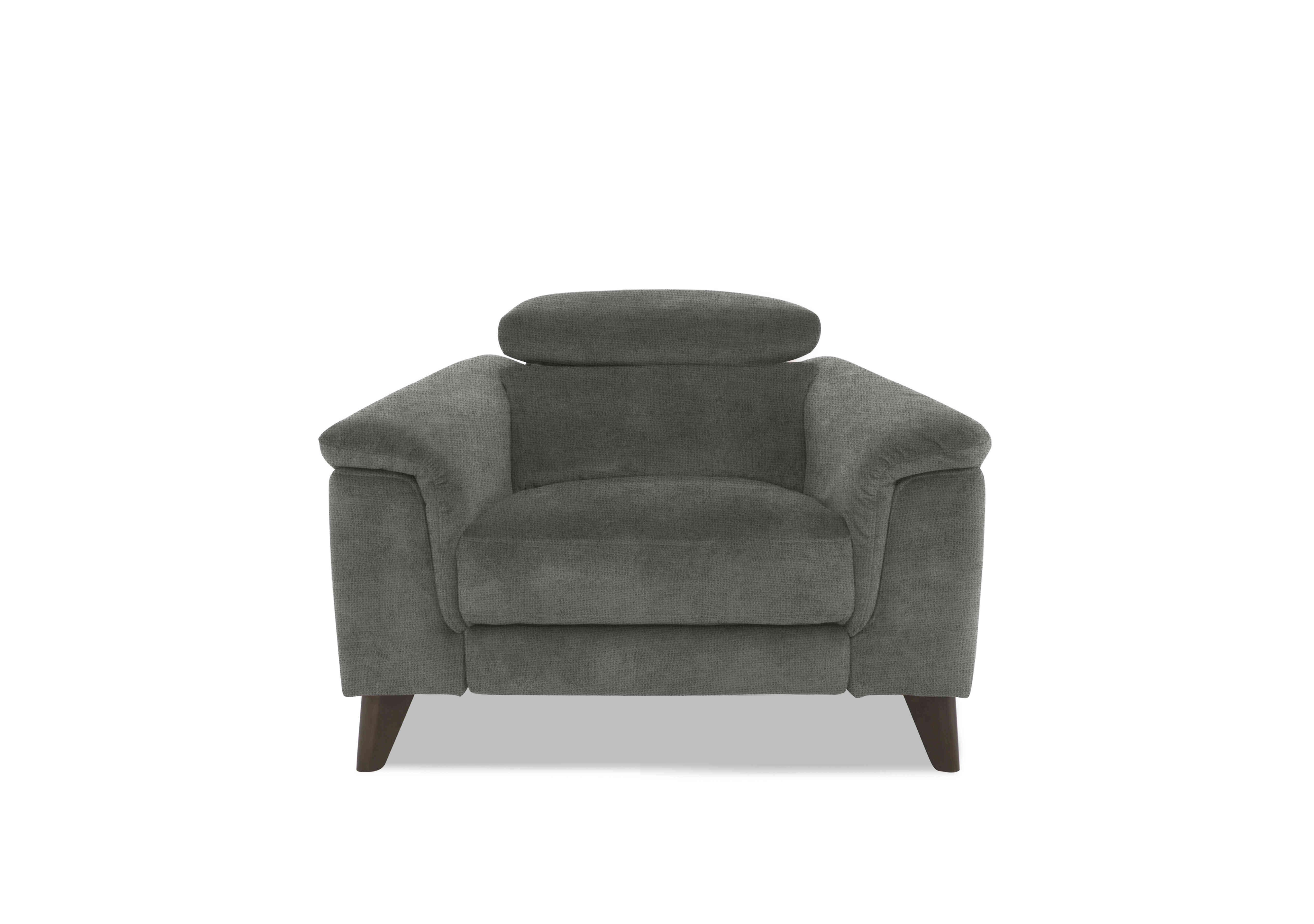 Wade Fabric Chair in Fab-Coe-R464 Dolphin on Furniture Village