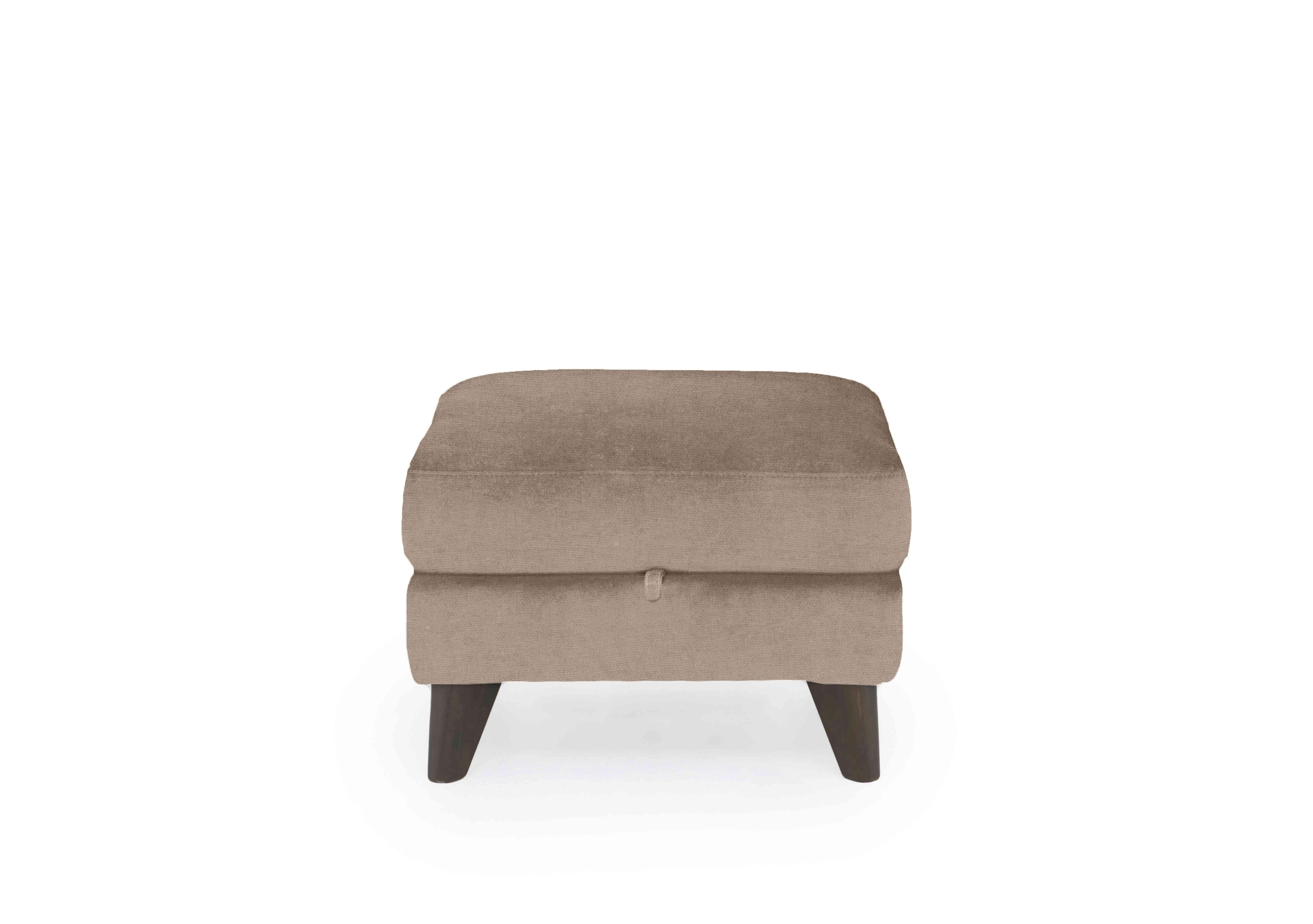 Wade Fabric Storage Footstool in Fab-Coe-R120 Light Khaki on Furniture Village