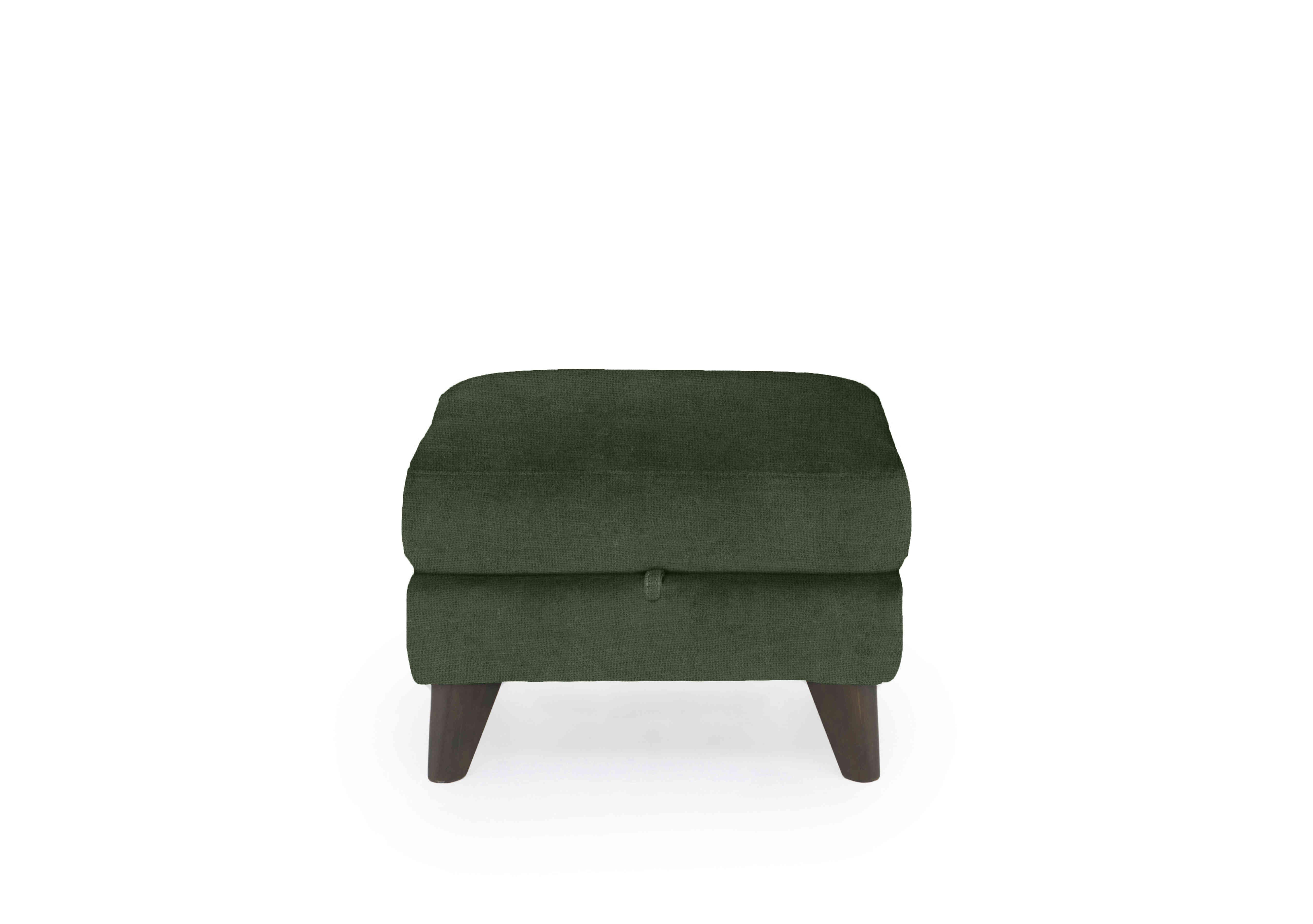 Wade Fabric Storage Footstool in Fab-Coe-R801 Olive Green on Furniture Village