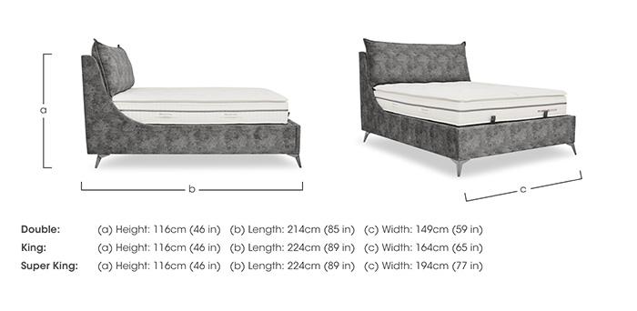Sanctuary Ottoman Bed Frame in  on Furniture Village