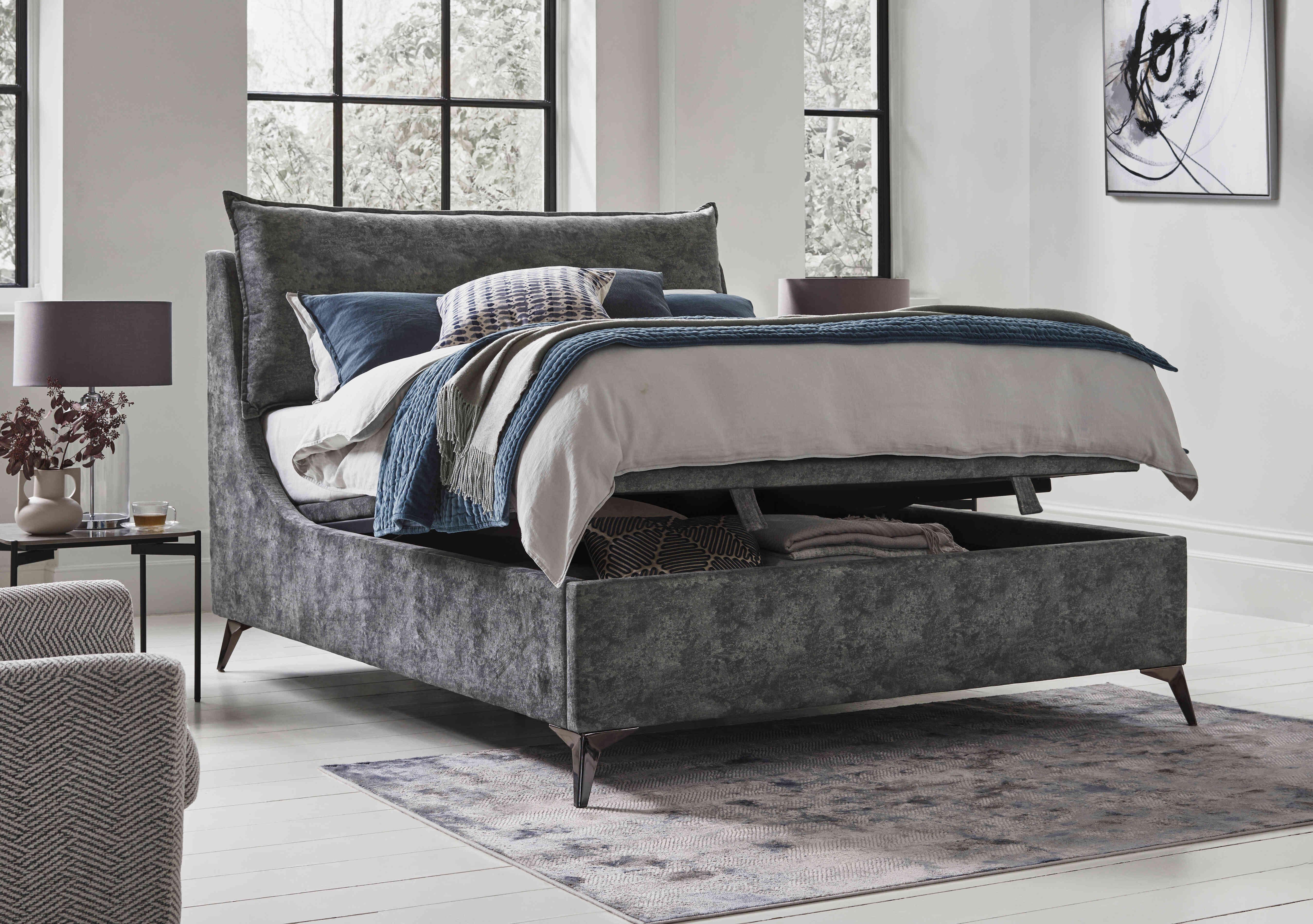 Sanctuary Ottoman Bed Frame in  on Furniture Village