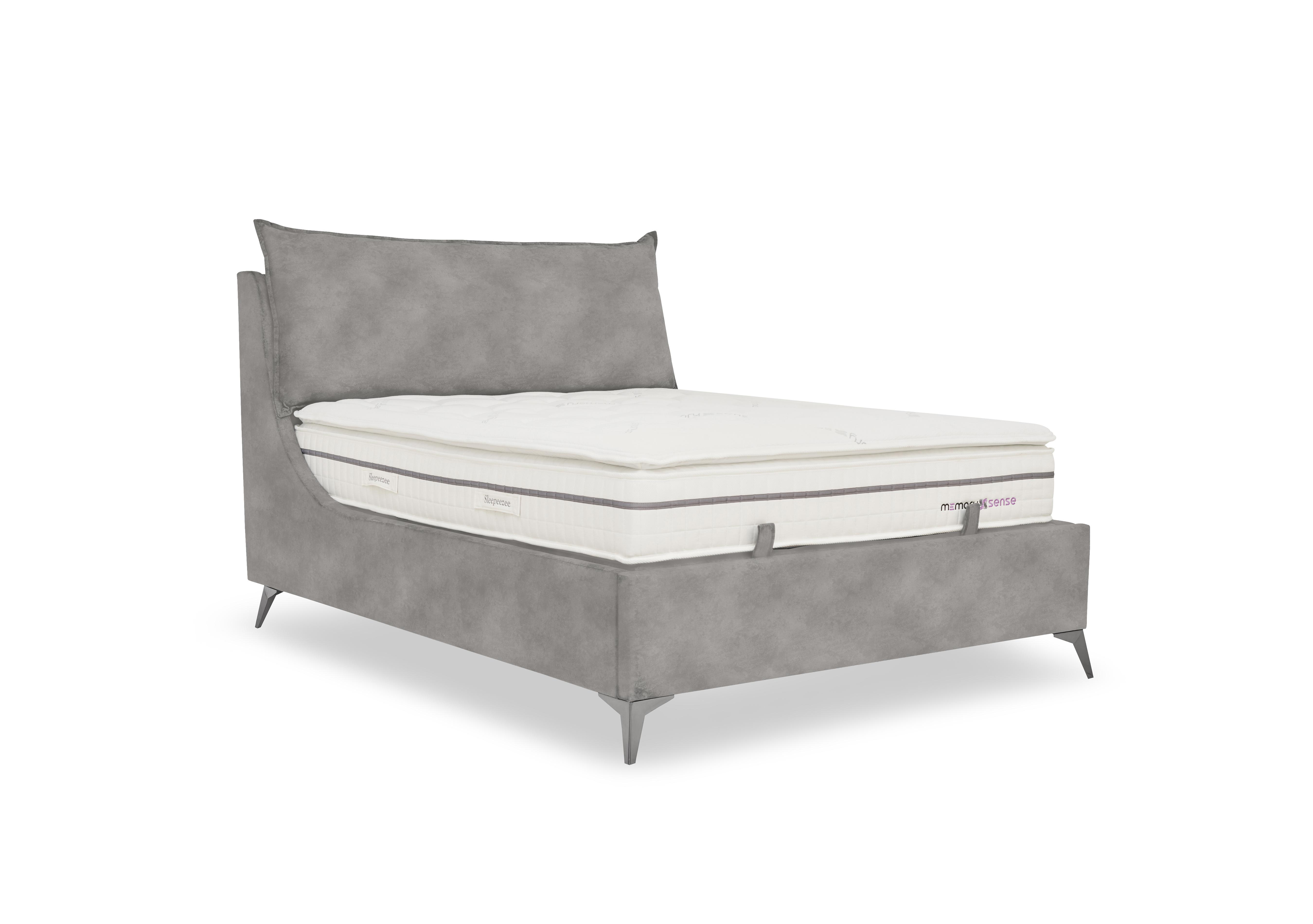 Sanctuary Ottoman Bed Frame in Dapple Silver on Furniture Village