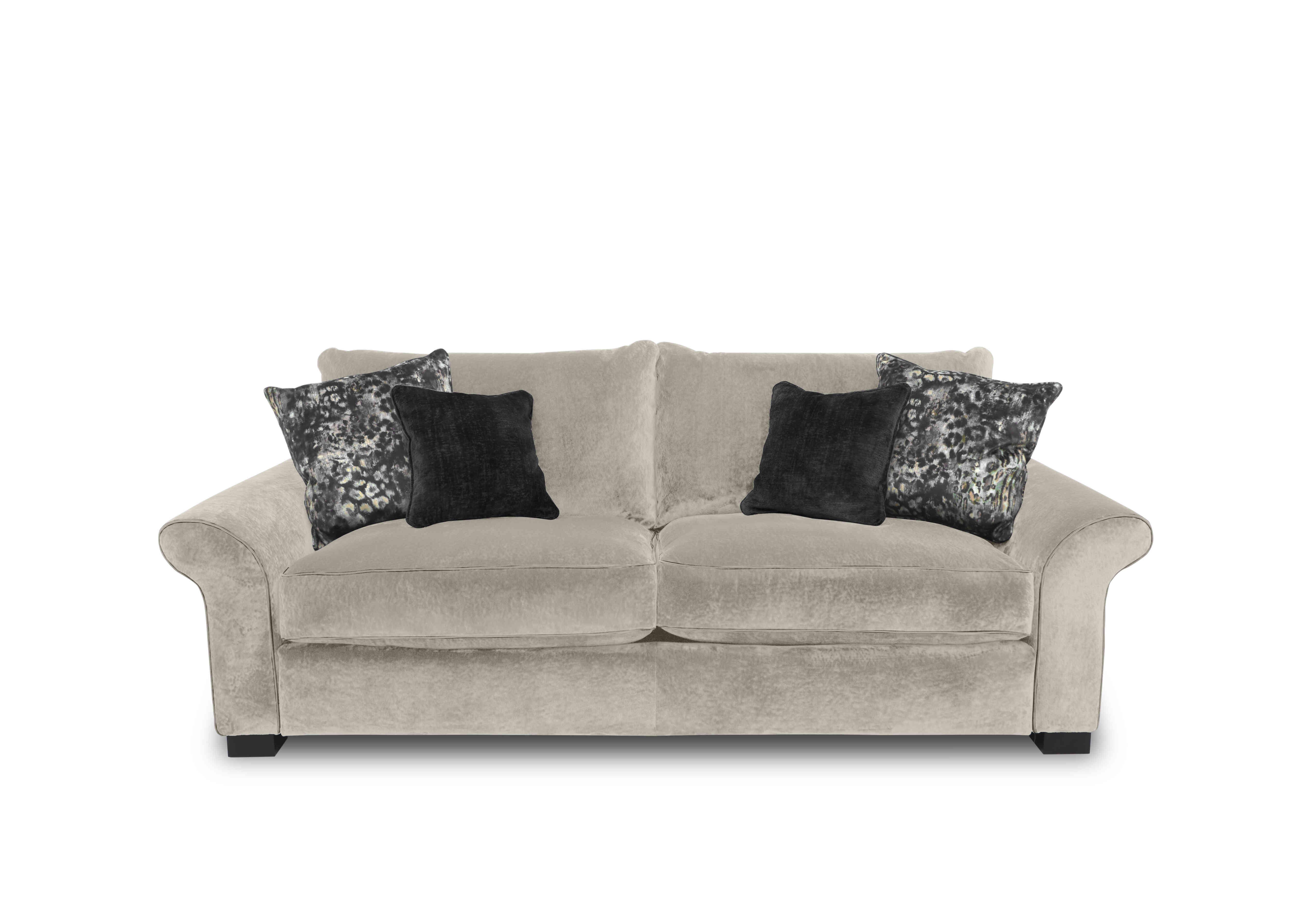Modern Classics Hyde Park 3 Seater Sofa in Remini Oyster Sp Mf on Furniture Village
