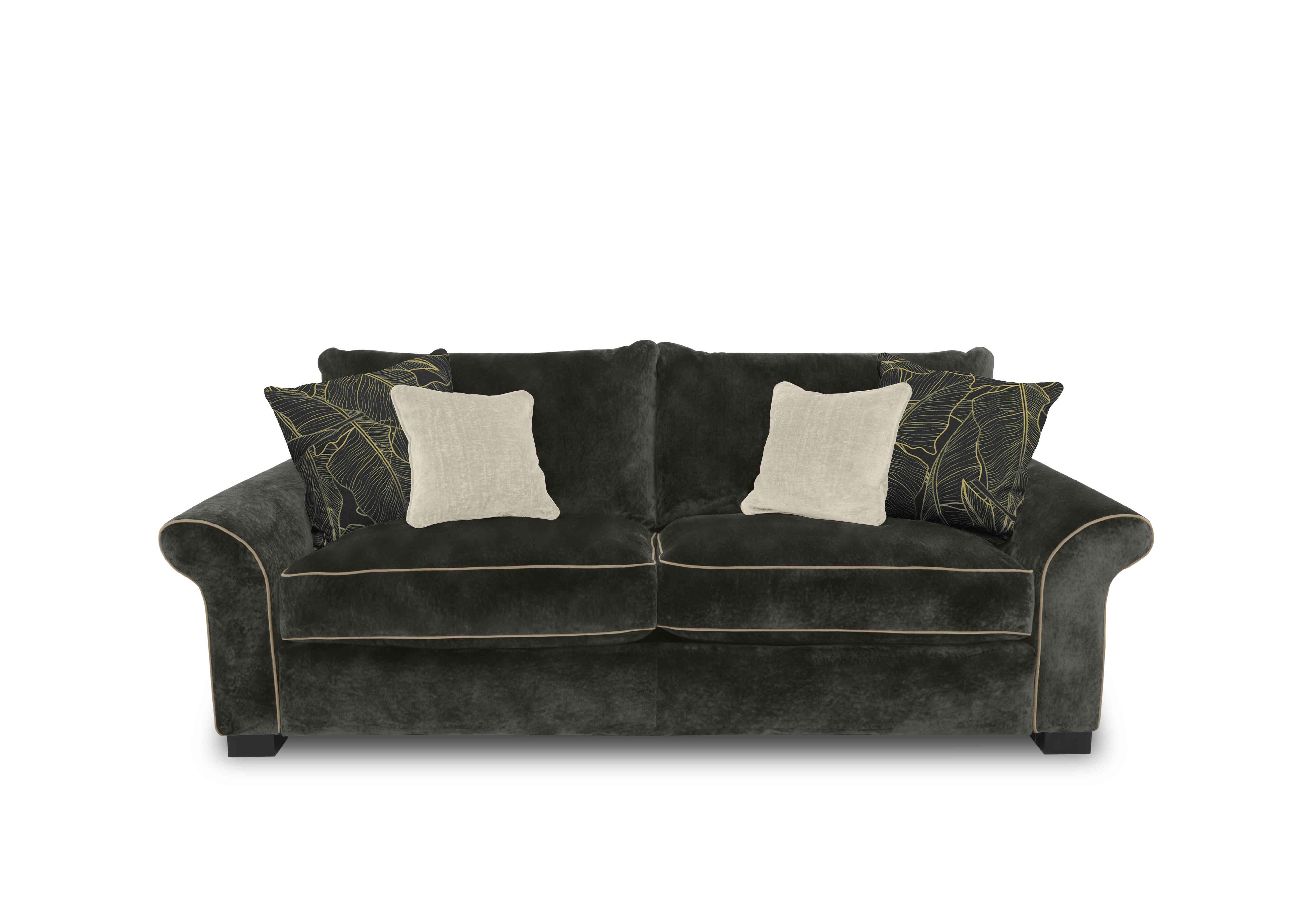 Modern Classics Hyde Park 3 Seater Sofa in Verona Dark Truffle Cp Mf on Furniture Village