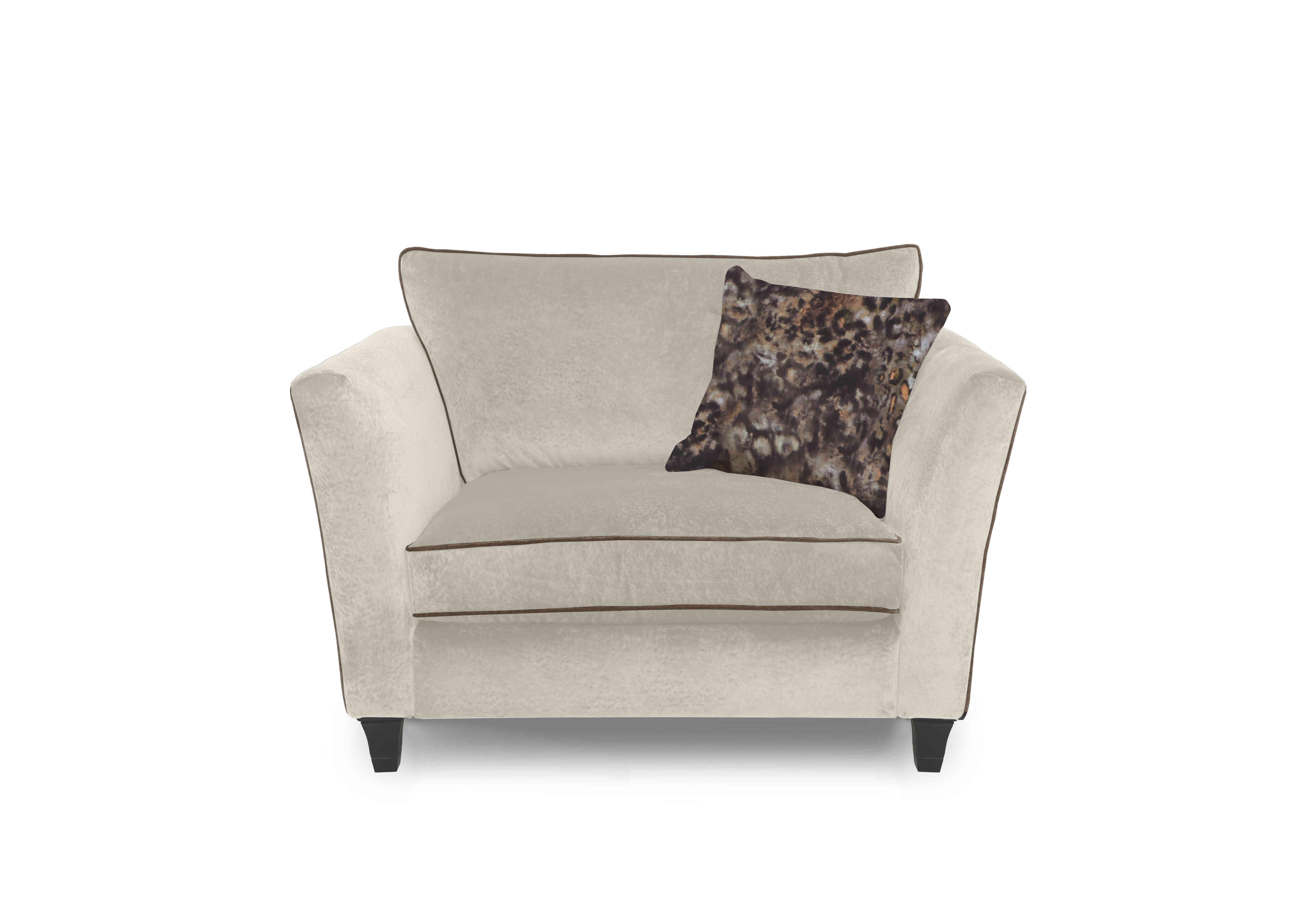 Modern Classics Victoria Park Snuggler in Remini Pebble Cp Mf on Furniture Village