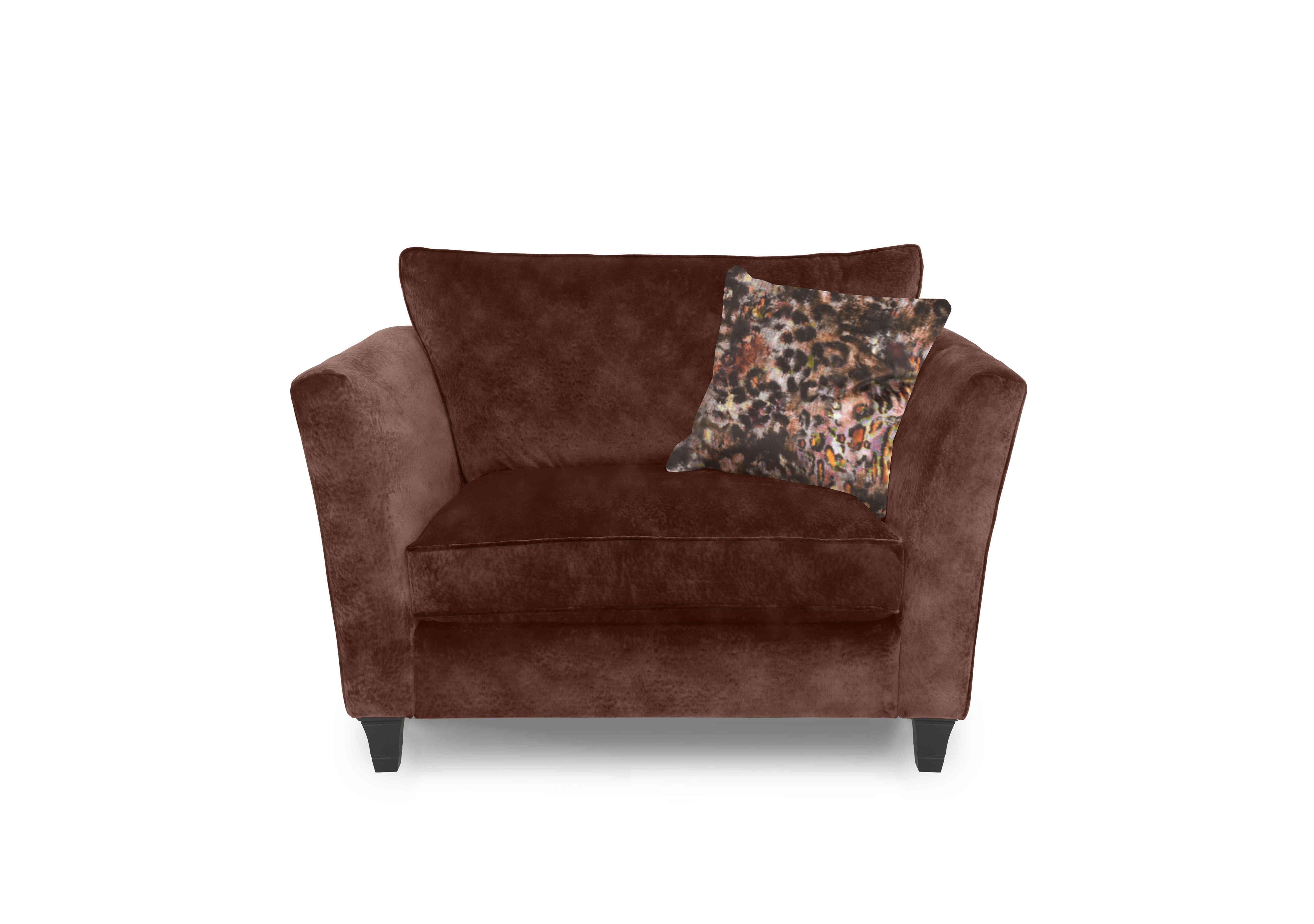 Modern Classics Victoria Park Snuggler in Verona Paprika Sp Mf on Furniture Village