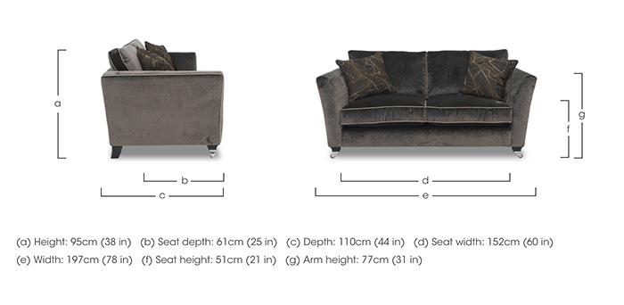 Modern Classics Victoria Park 2 Seater Sofa in  on Furniture Village