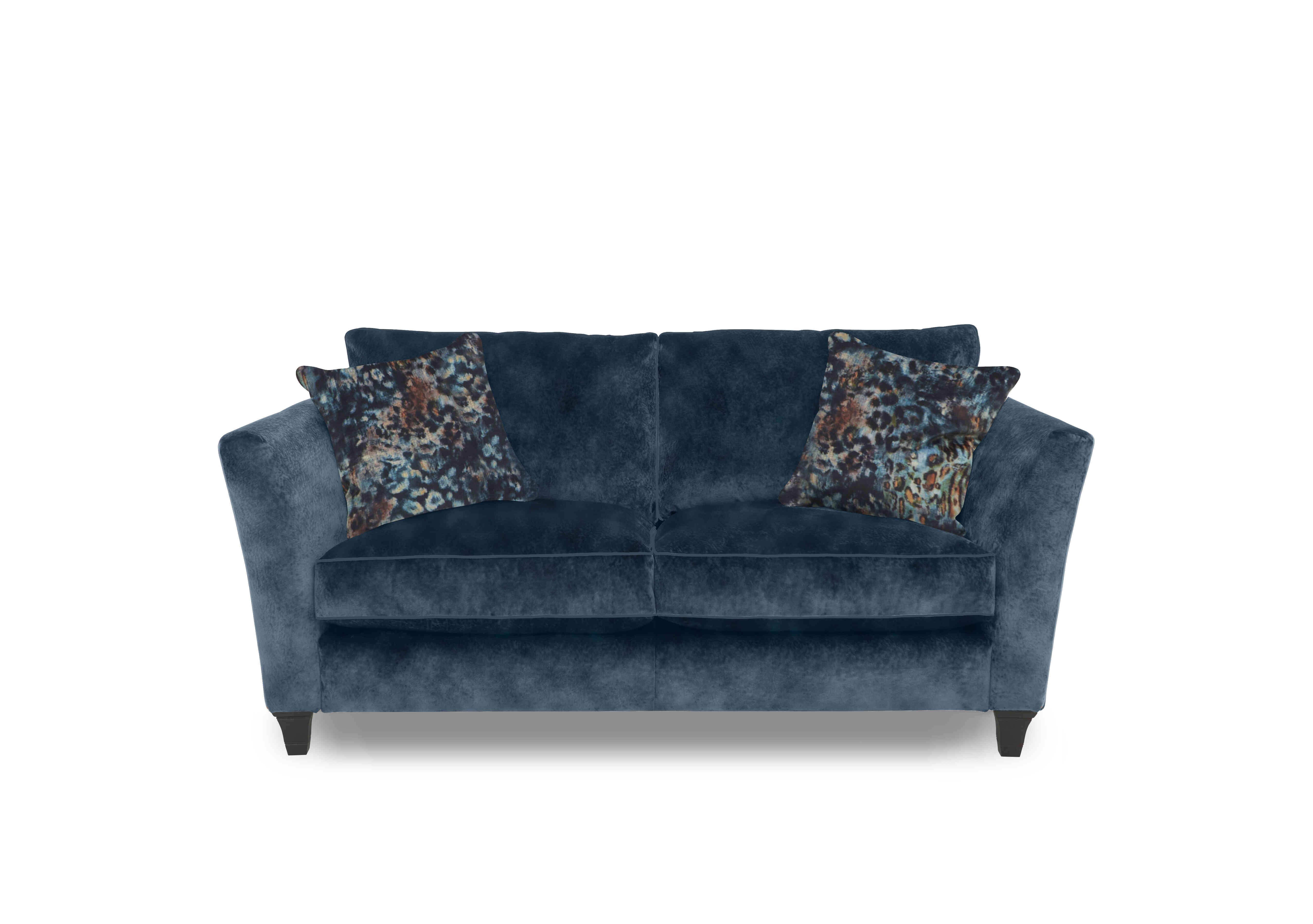 Modern Classics Victoria Park 2 Seater Sofa in Verona Petrol Blue Sp Mf on Furniture Village