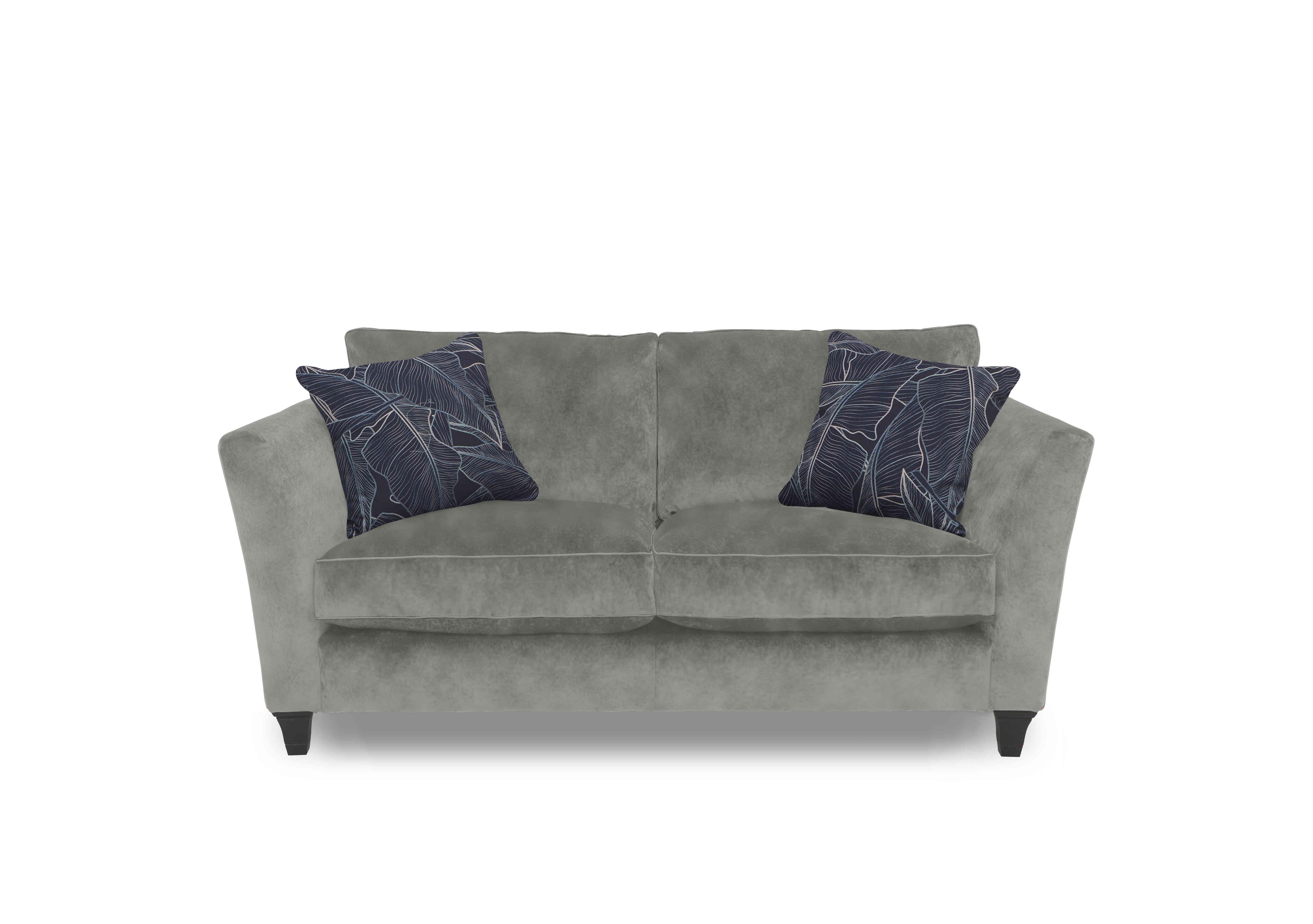 Modern Classics Victoria Park 2 Seater Sofa in Verona Silver Sp Mf on Furniture Village