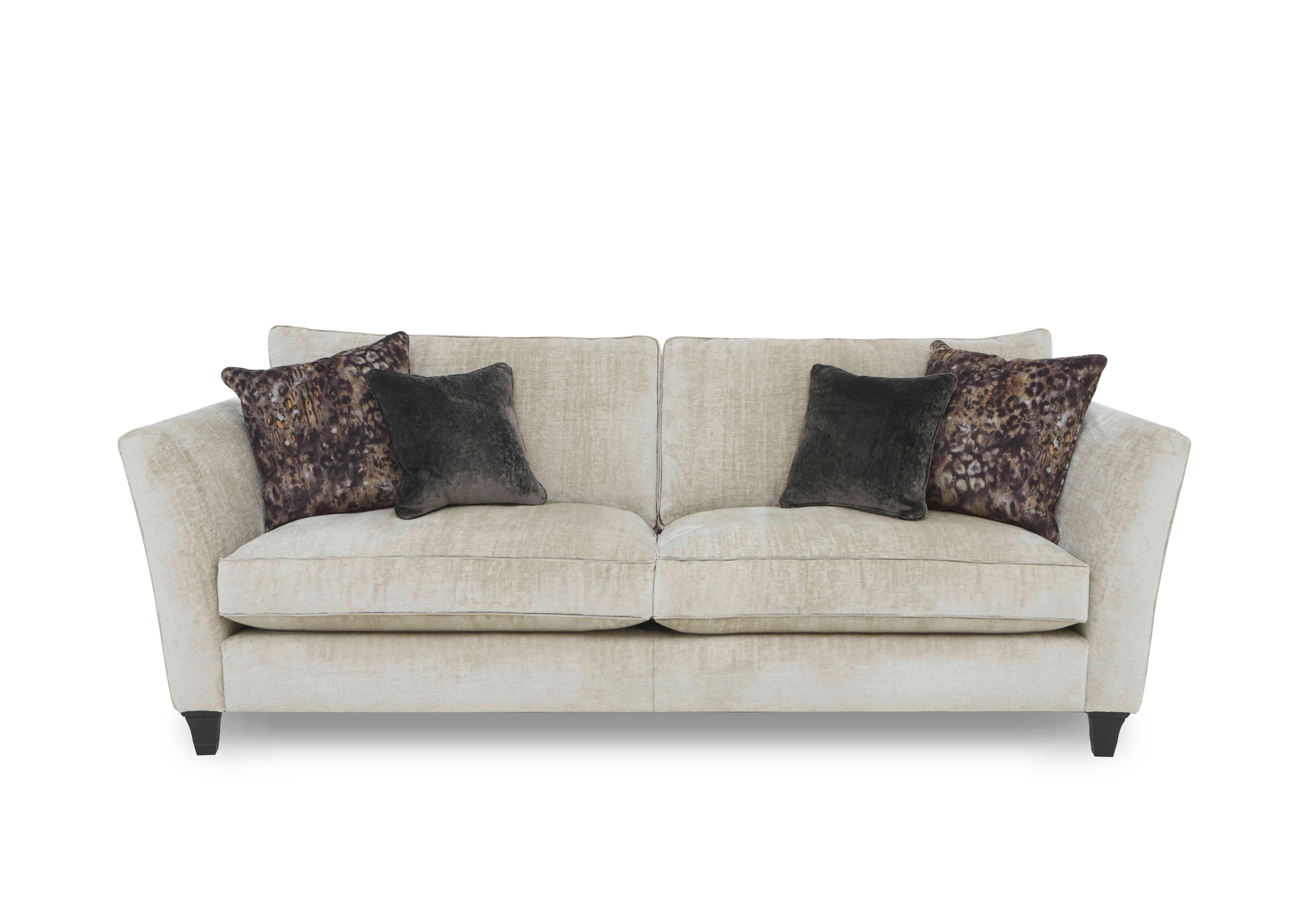 Modern Classics Victoria Park 3 Seater Sofa in Remini Pebble Sp Mf on Furniture Village