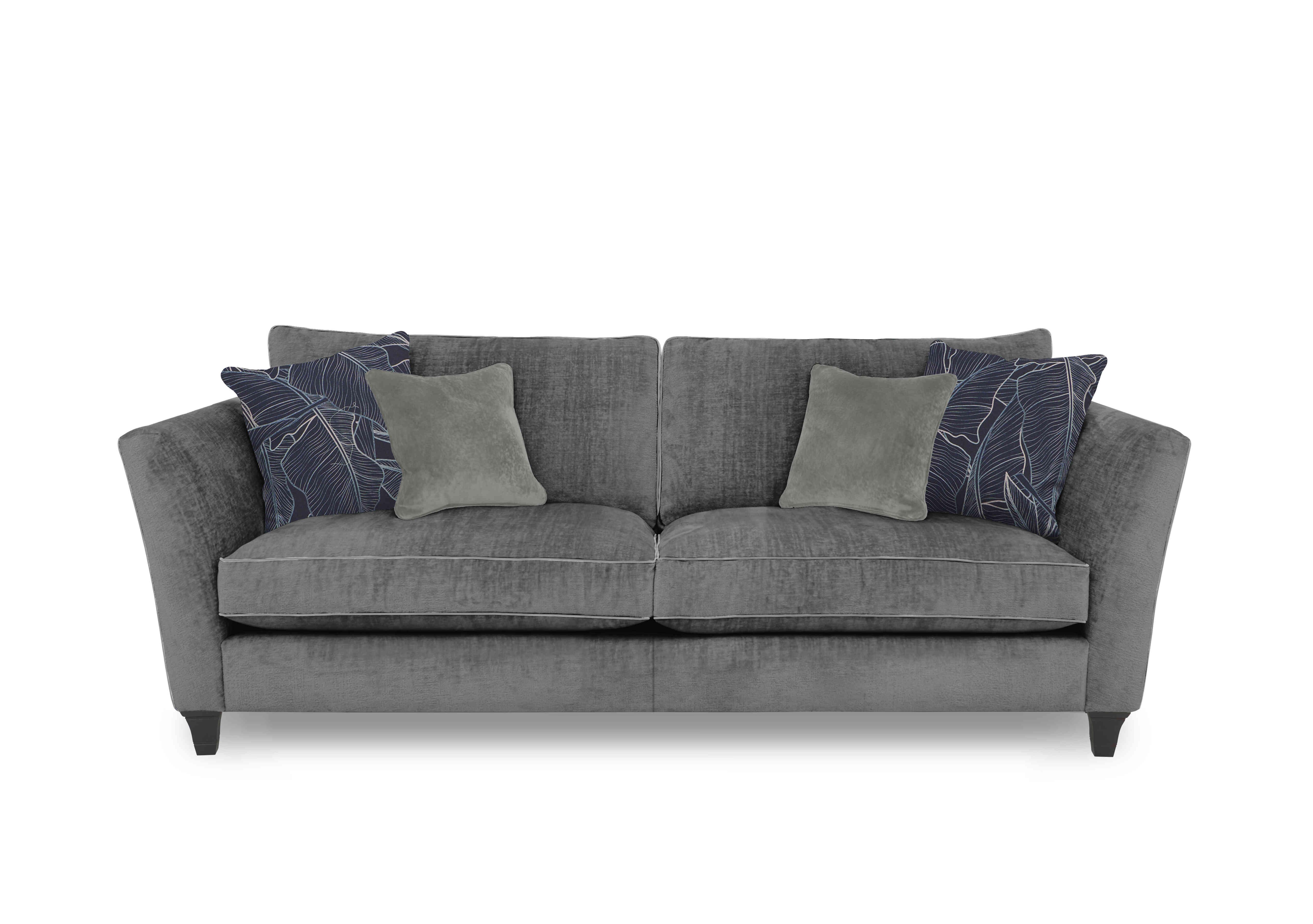 Modern Classics Victoria Park 3 Seater Sofa in Remini Smoke Cp Mf on Furniture Village