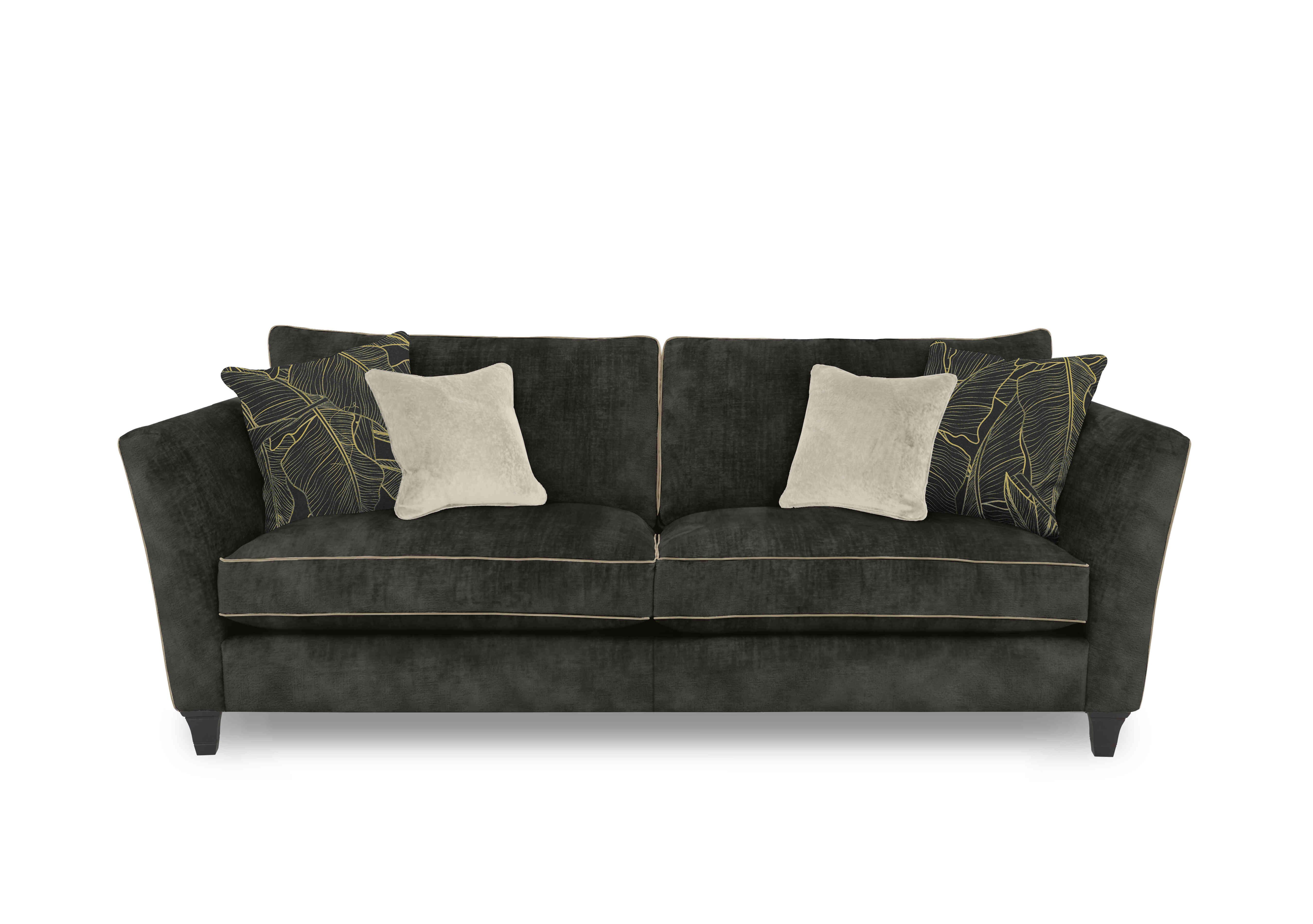 Modern Classics Victoria Park 3 Seater Sofa in Verona Dark Truffle Cp Mf on Furniture Village