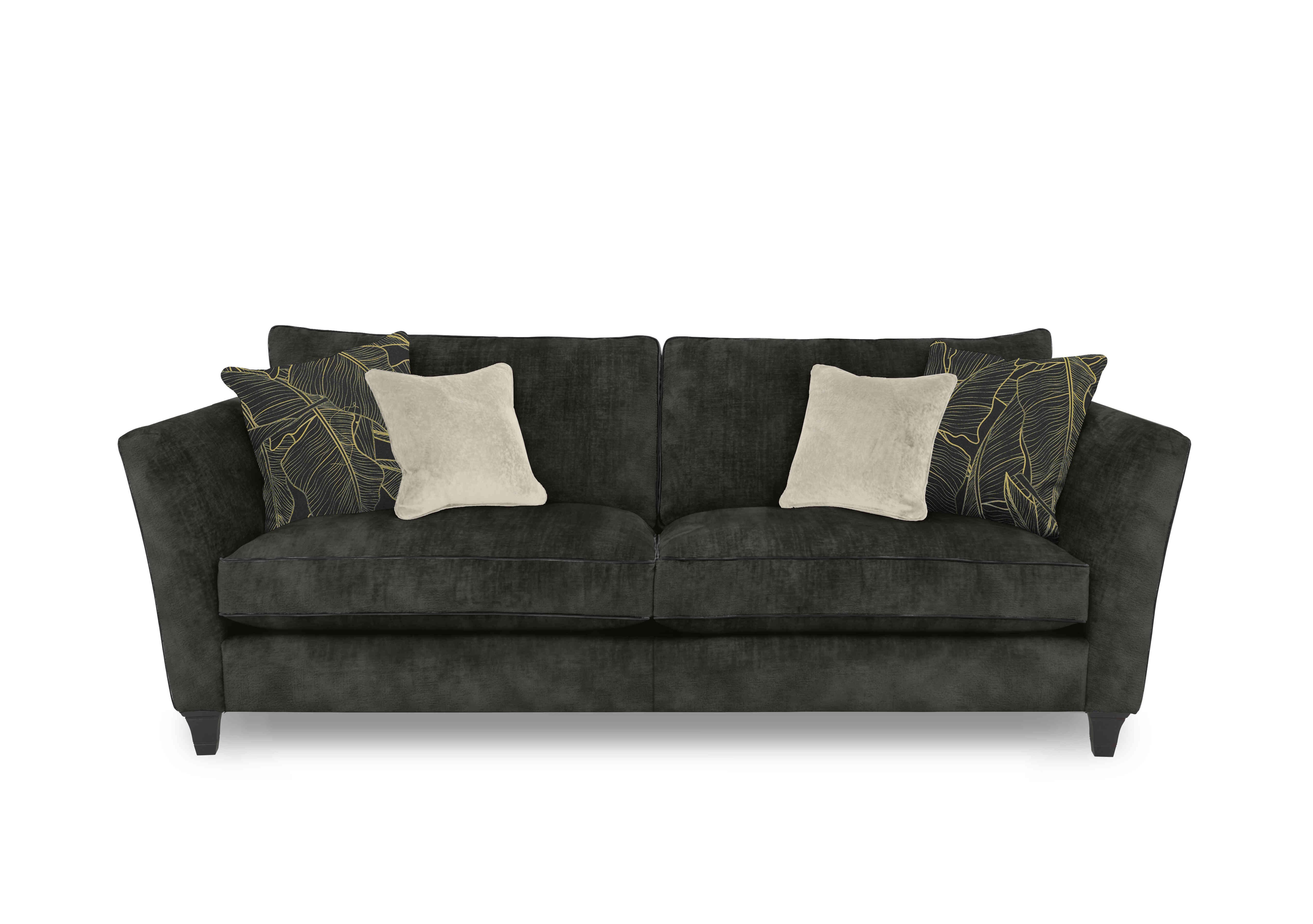 Modern Classics Victoria Park 3 Seater Sofa in Verona Dark Truffle Sp Mf on Furniture Village