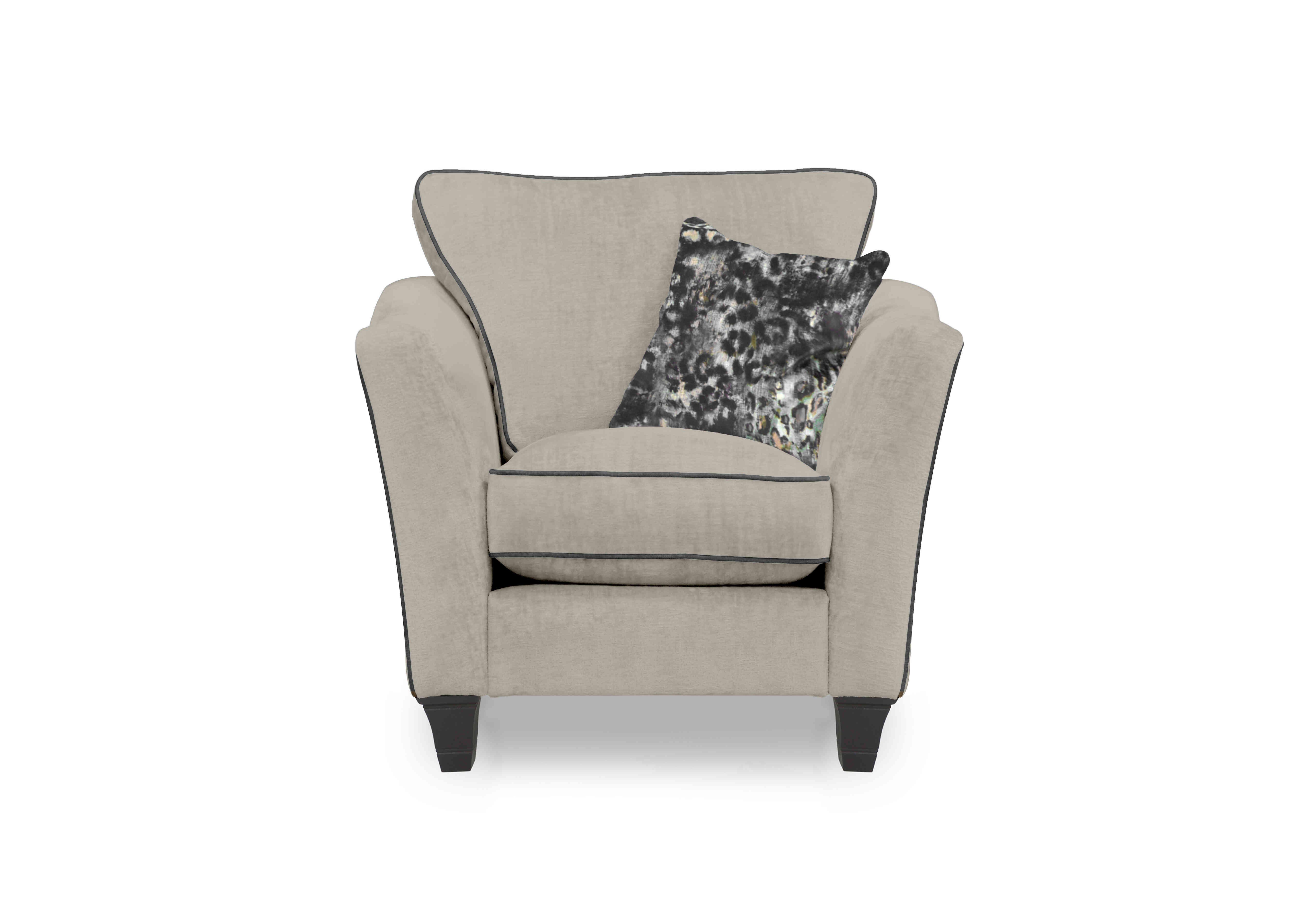 Modern Classics Victoria Park Chair in Remini Oyster Cp Mf on Furniture Village