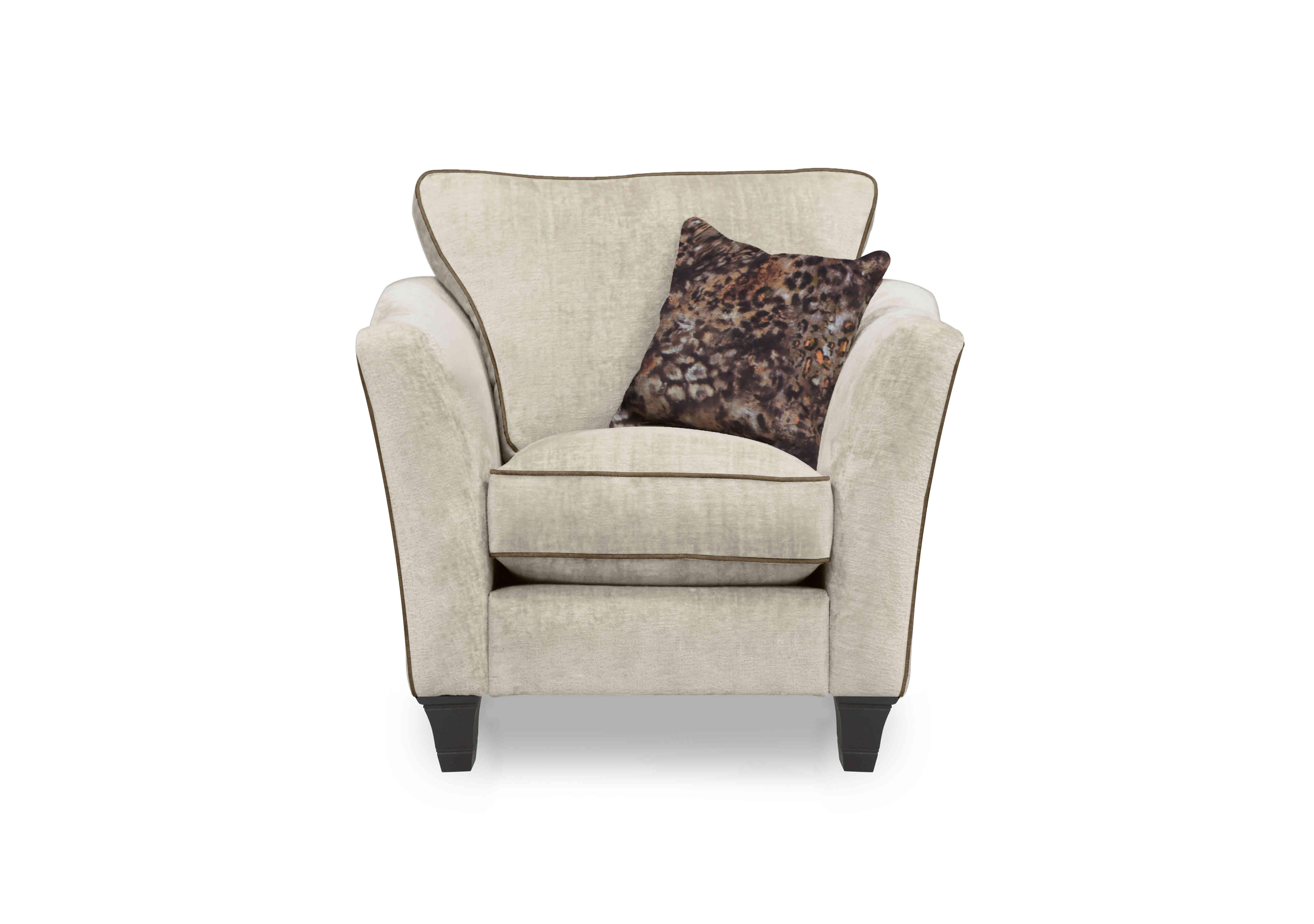 Modern Classics Victoria Park Chair in Remini Pebble Cp Mf on Furniture Village