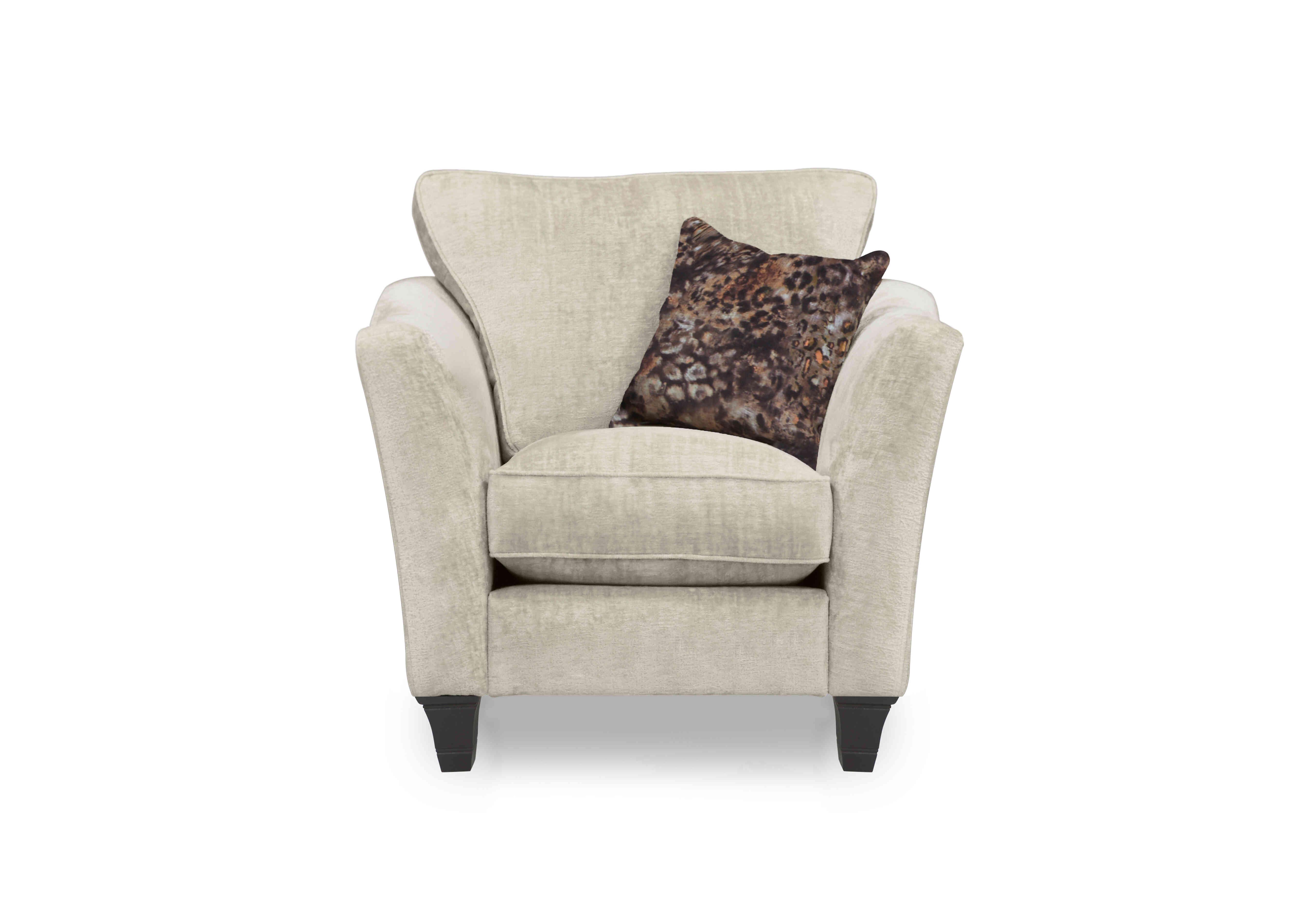 Modern Classics Victoria Park Chair in Remini Pebble Sp Mf on Furniture Village