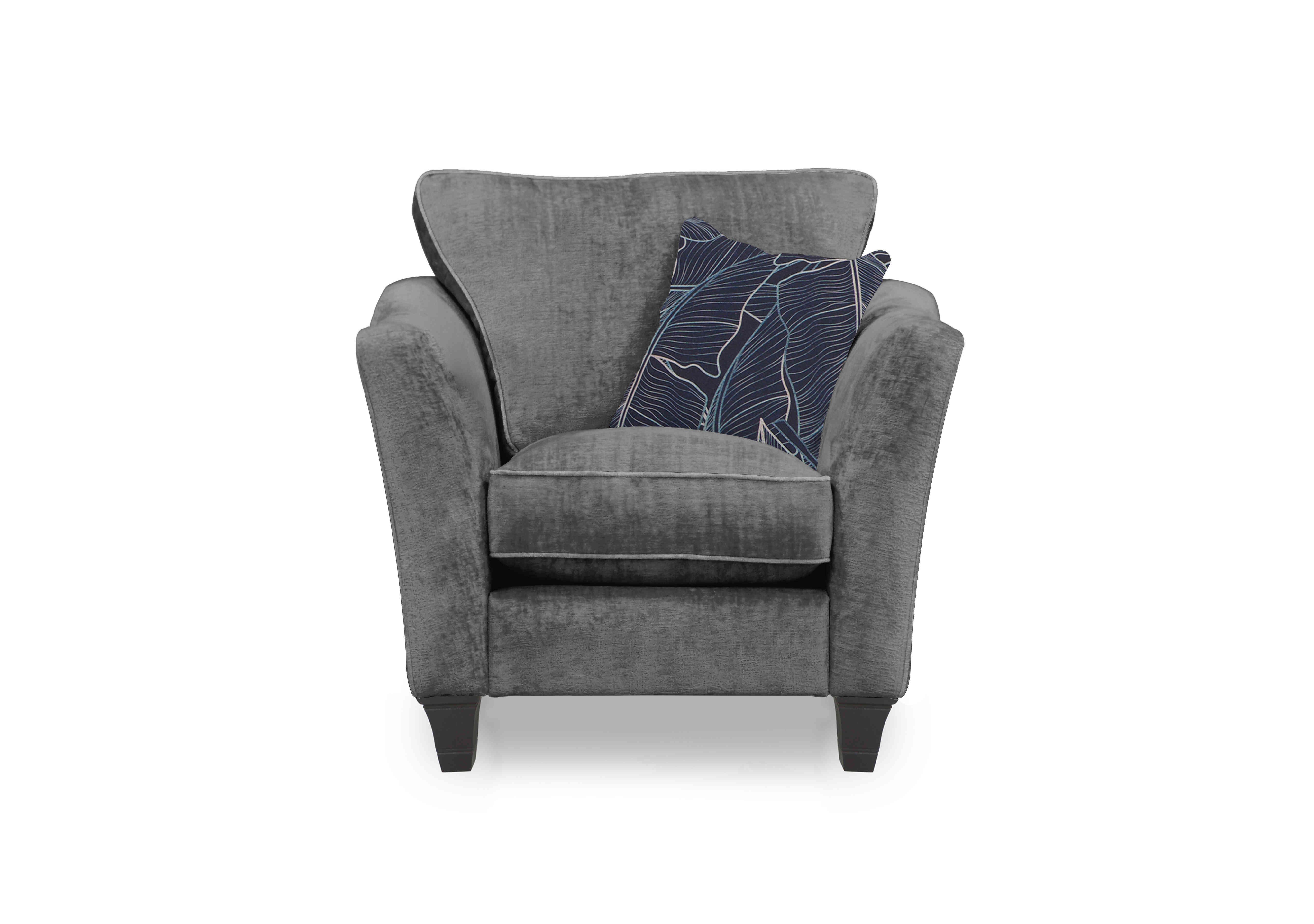 Modern Classics Victoria Park Chair in Remini Smoke Sp Mf on Furniture Village