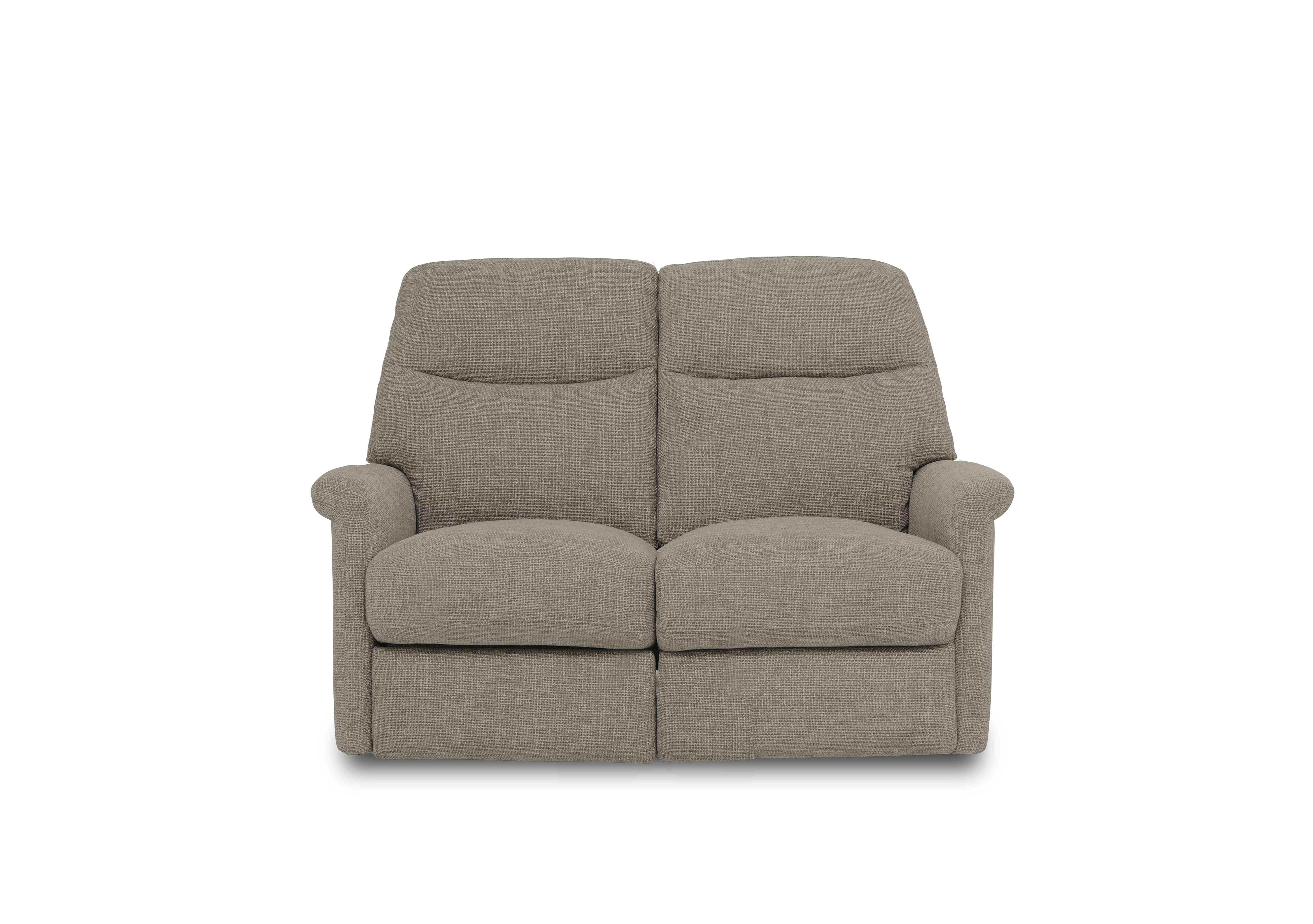 Compact Collection Lille 2 Seater Fabric Sofa in Fab-Cac-R120 Sand on Furniture Village