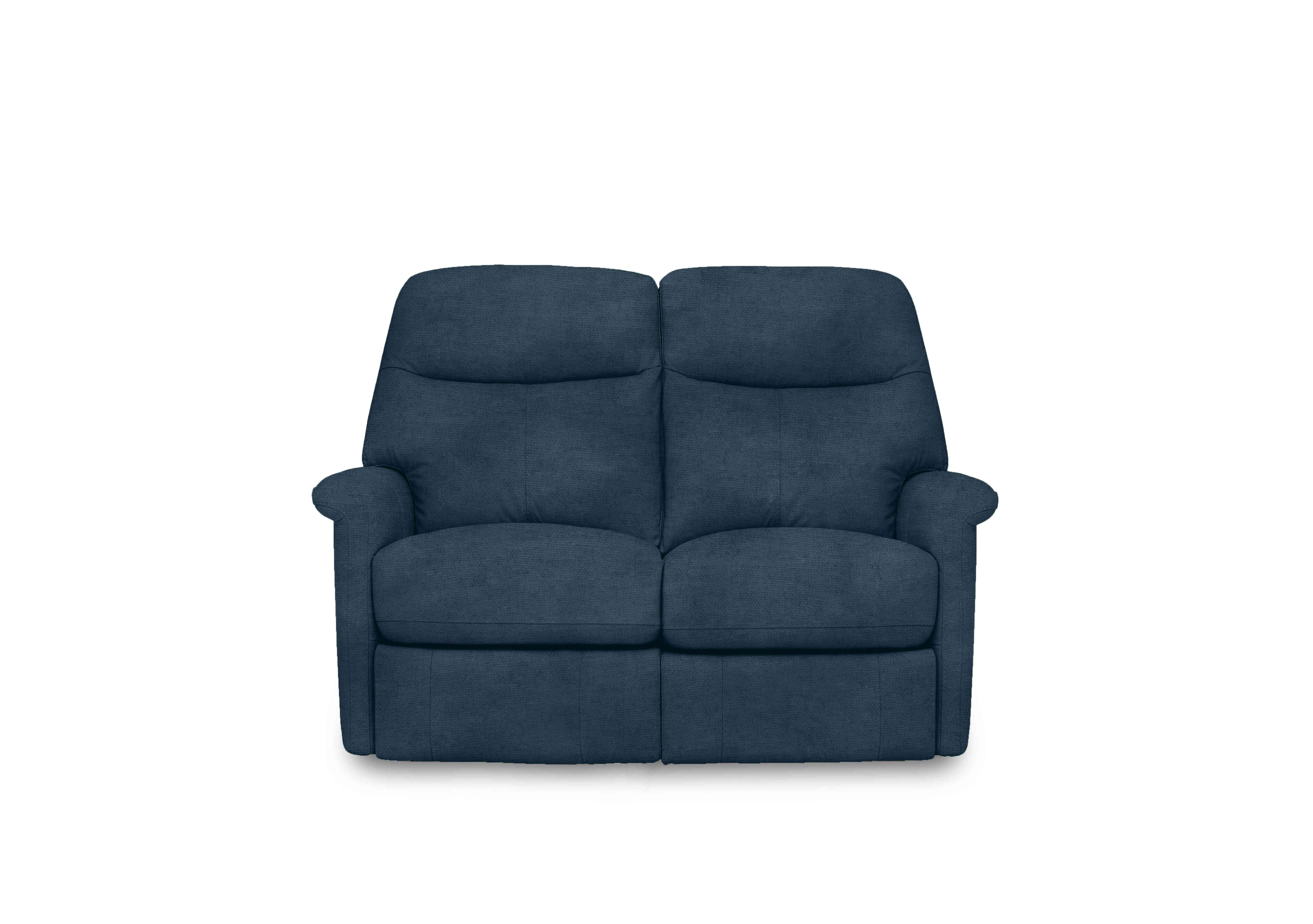 Compact Collection Lille 2 Seater Fabric Sofa in Fab-Coe-R006 Sapphire on Furniture Village