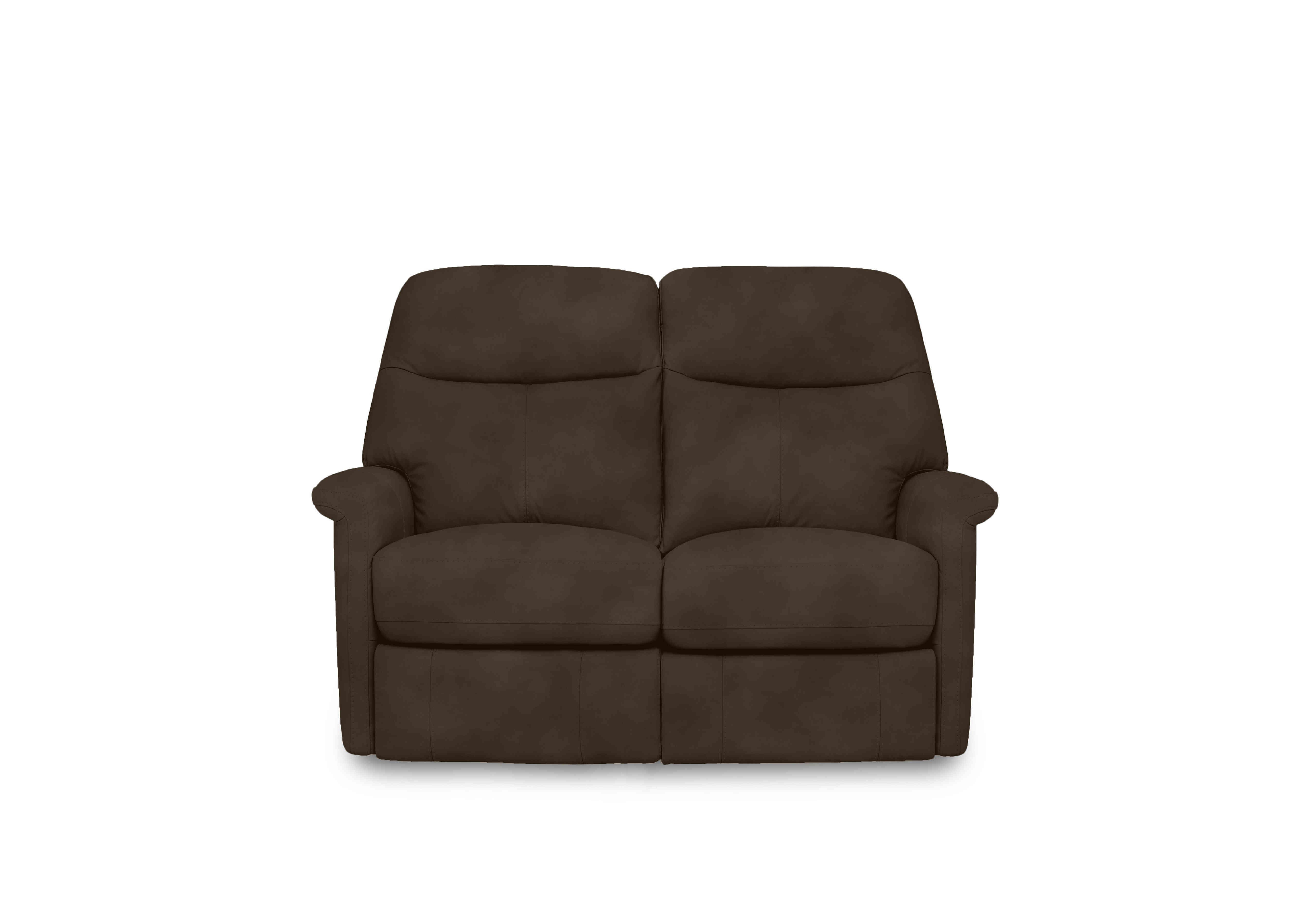 Compact Collection Lille 2 Seater Fabric Sofa in Sfa-Pey-R04 Dark Chocolate on Furniture Village