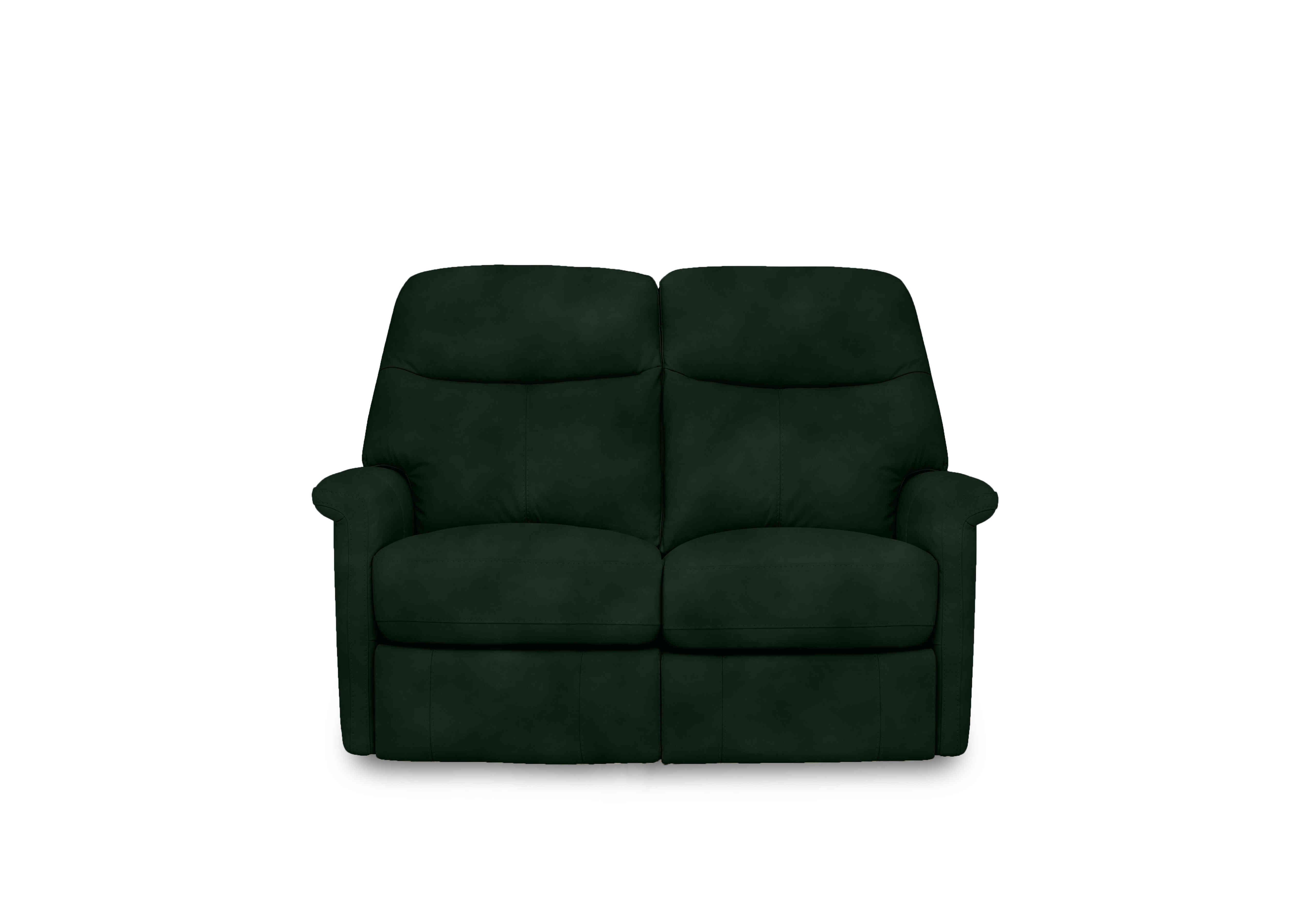 Compact Collection Lille 2 Seater Fabric Sofa in Sfa-Pey-R11 Dark Green on Furniture Village