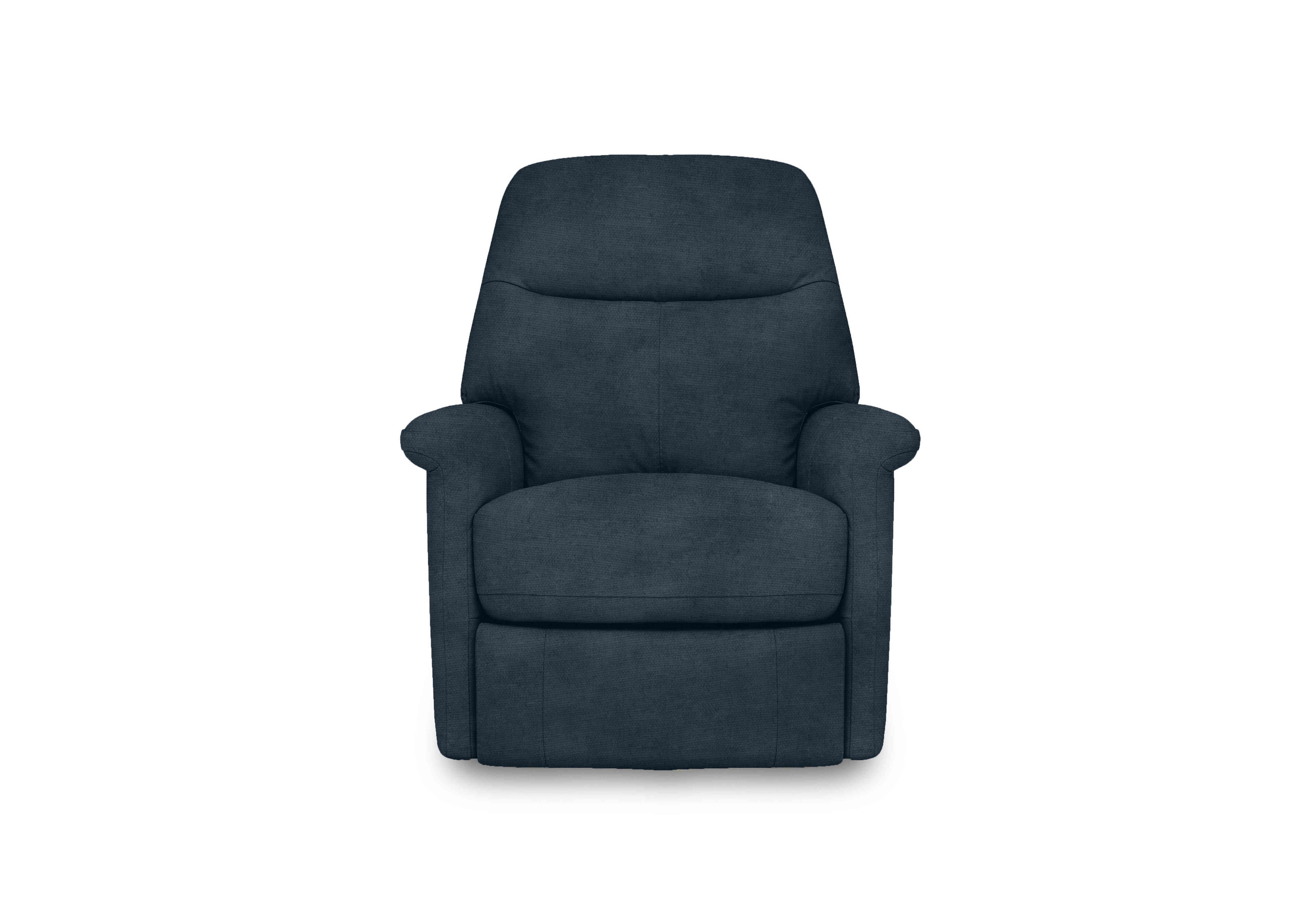 Compact Collection Lille Fabric Chair in Fab-Coe-R303 Silverish Blue on Furniture Village